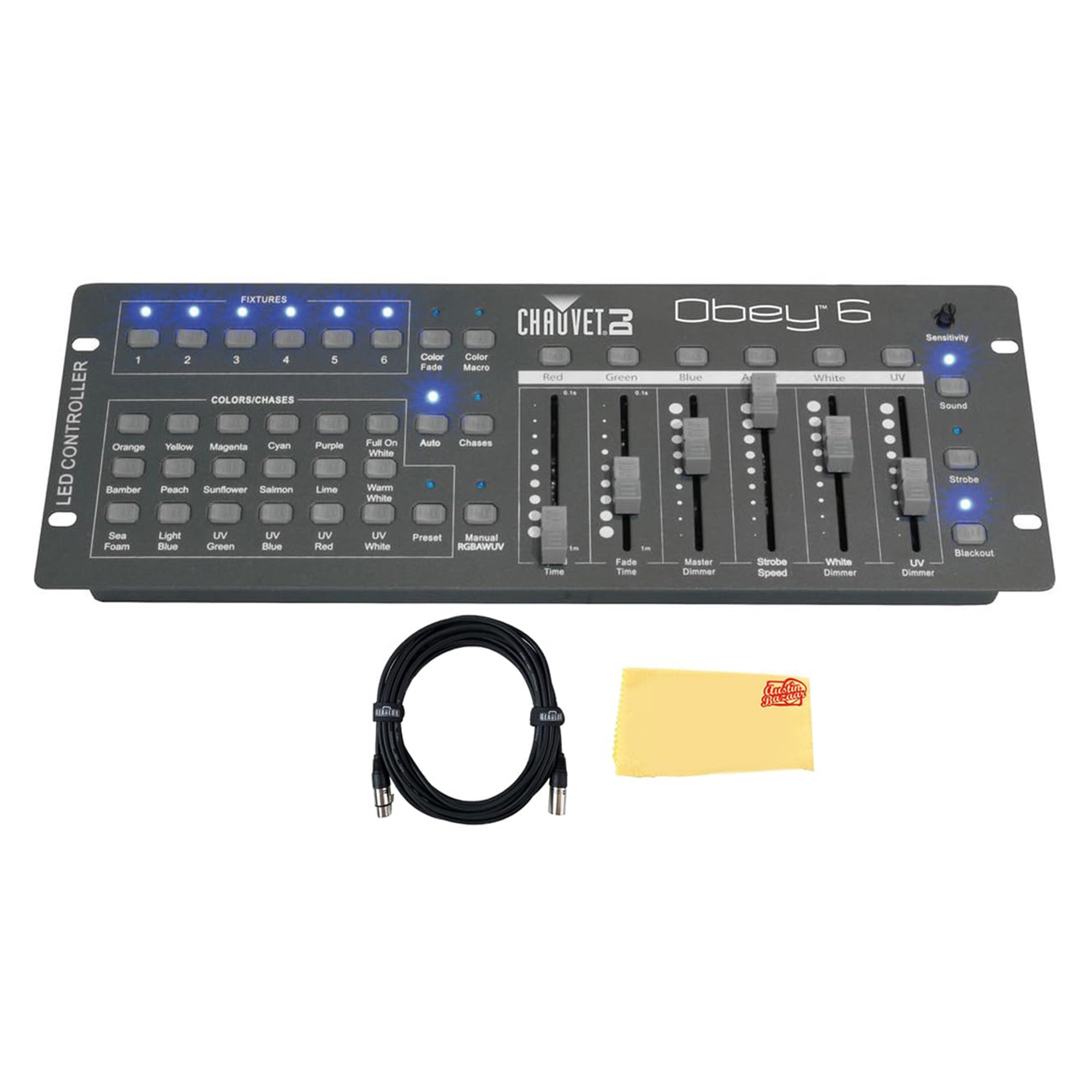 Chauvet Obey 6 DMX Controller w/ DMX Cable