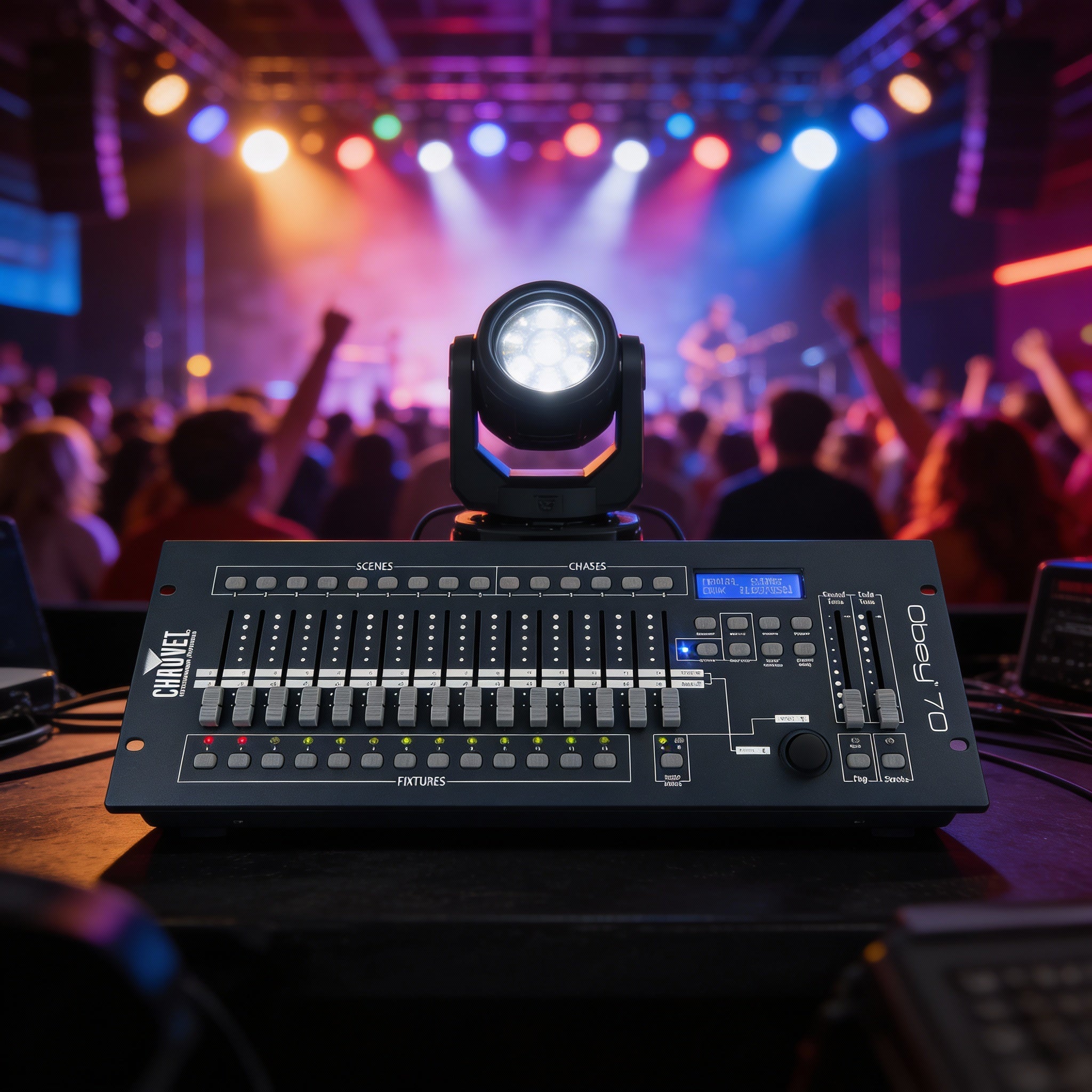 Chauvet Obey 70 DMX Controller w/ DMX Cable