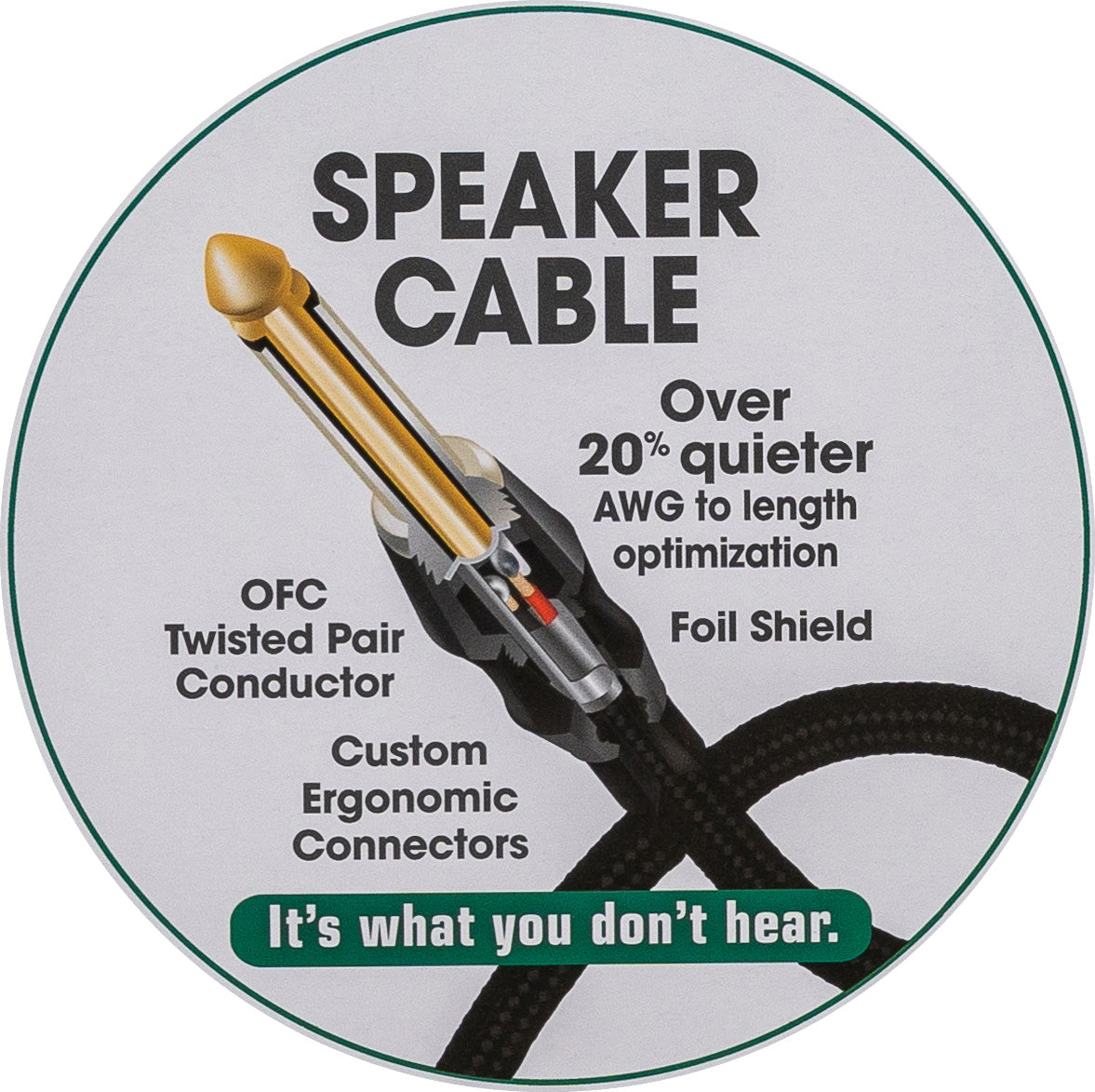 Cleartone 6-Foot Studio Smart Speaker Cable, 16 AWG - 1 Pack