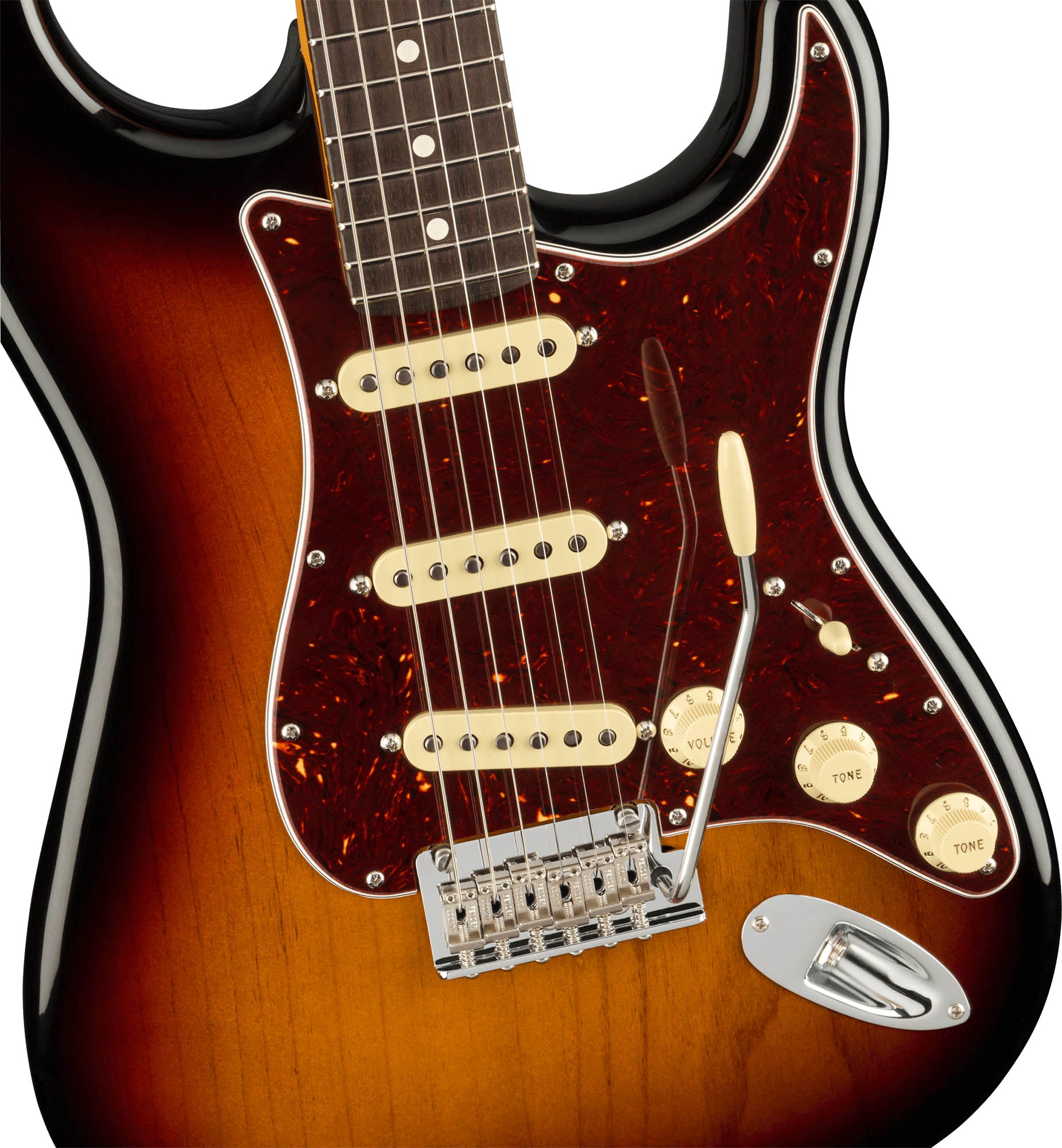 Fender American Professional II Stratocaster - 3-Color Sunburst w/ Cleaning Kit