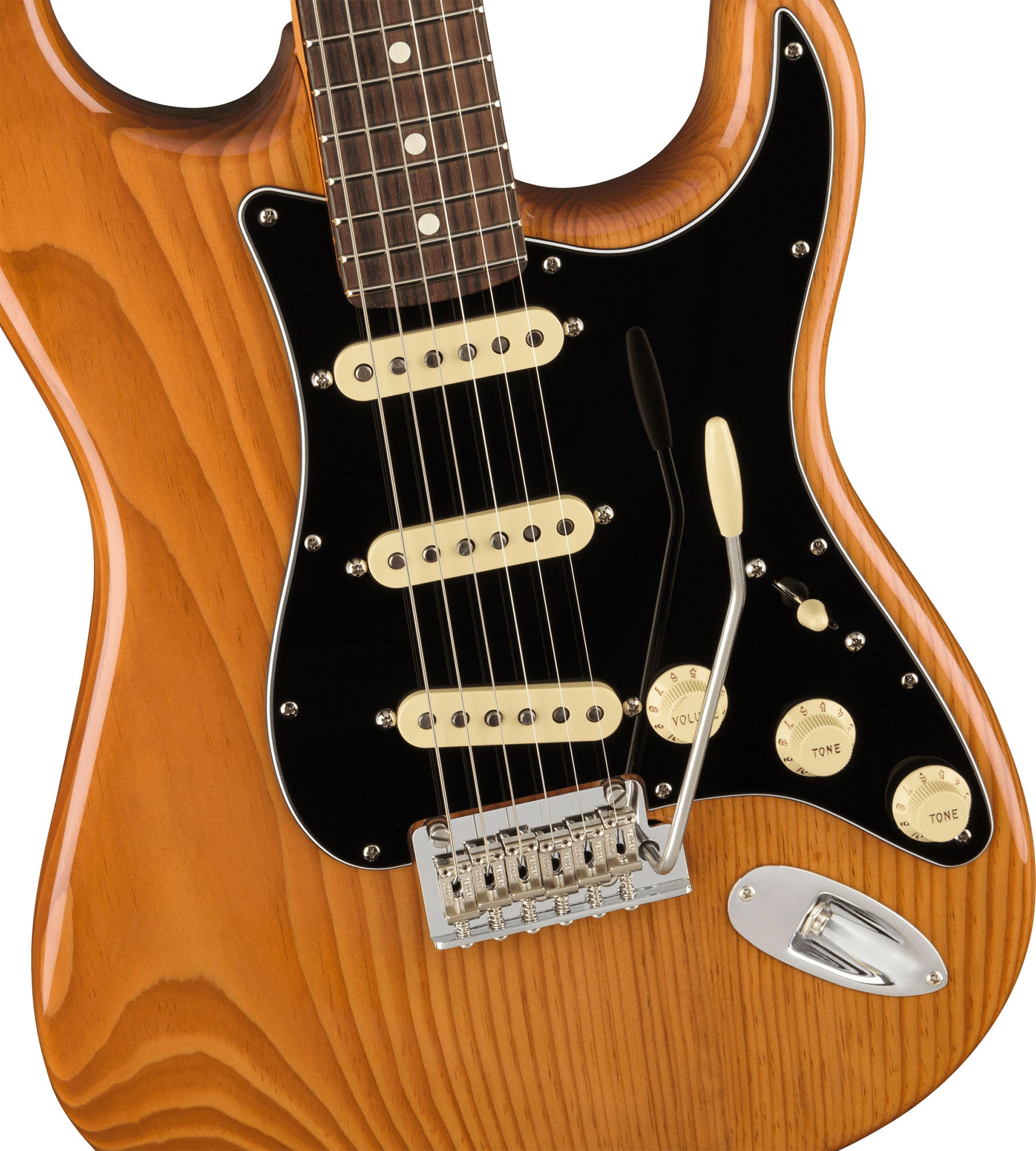 Fender American Professional II Stratocaster - Roasted Pine w/ Guitar Cleaning Kit