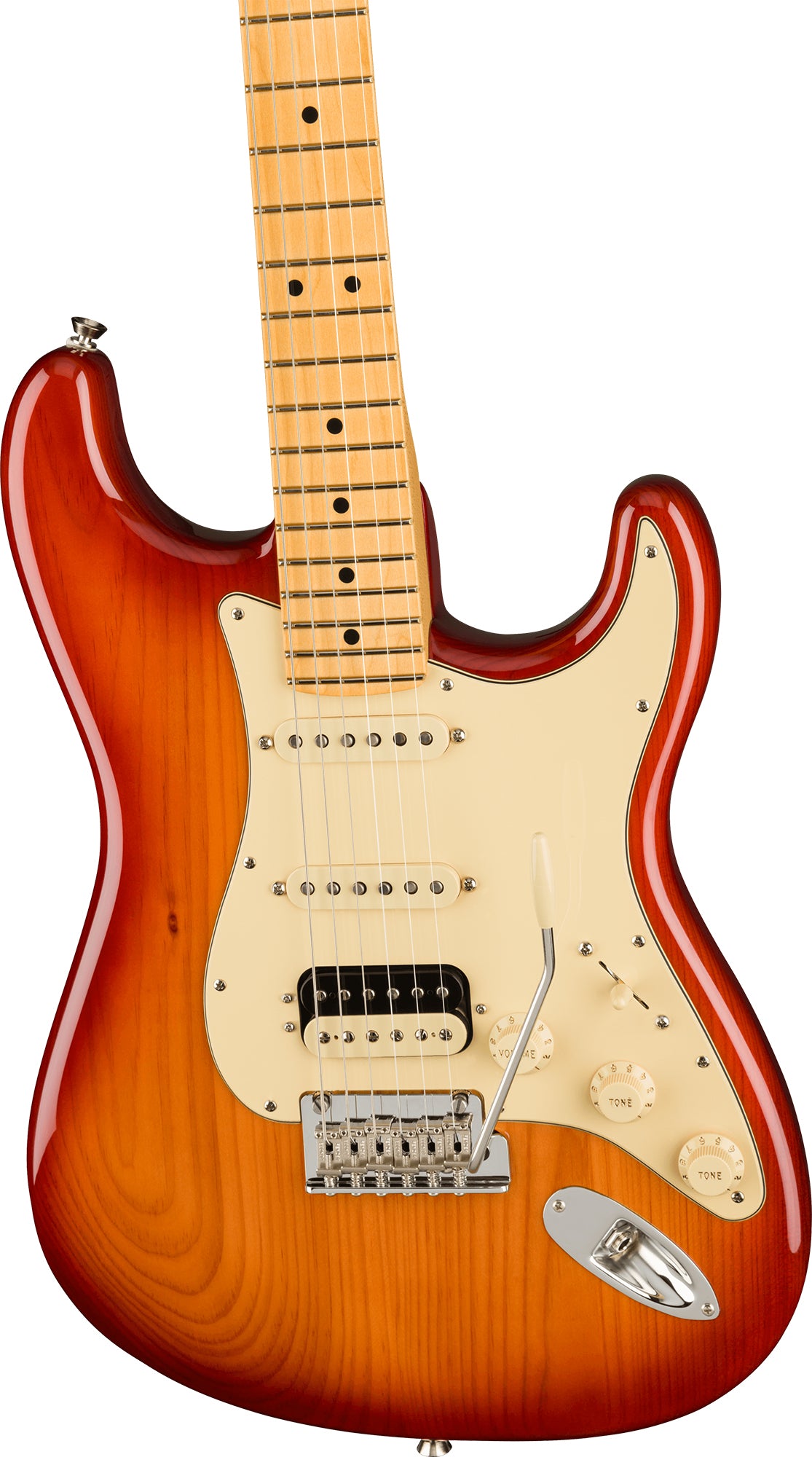 Fender American Professional II Stratocaster HSS - Sienna Sunburst w/ Cleaning Kit