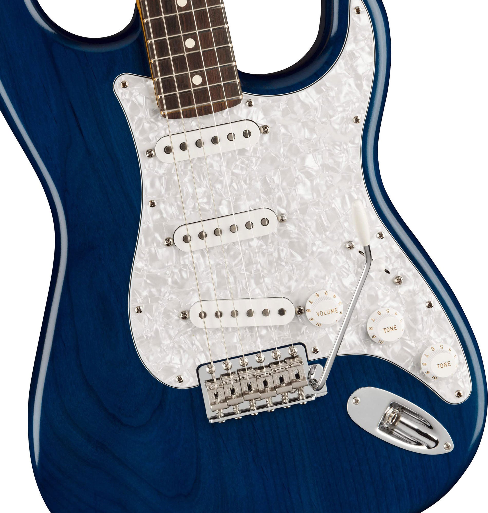 Fender Cory Wong Stratocaster - Sapphire Blue Transparent w/ Hard Case