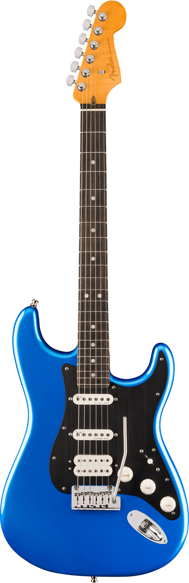Fender American Ultra II Stratocaster HSS - Noble Blue w/ Guitar Cleaning Kit
