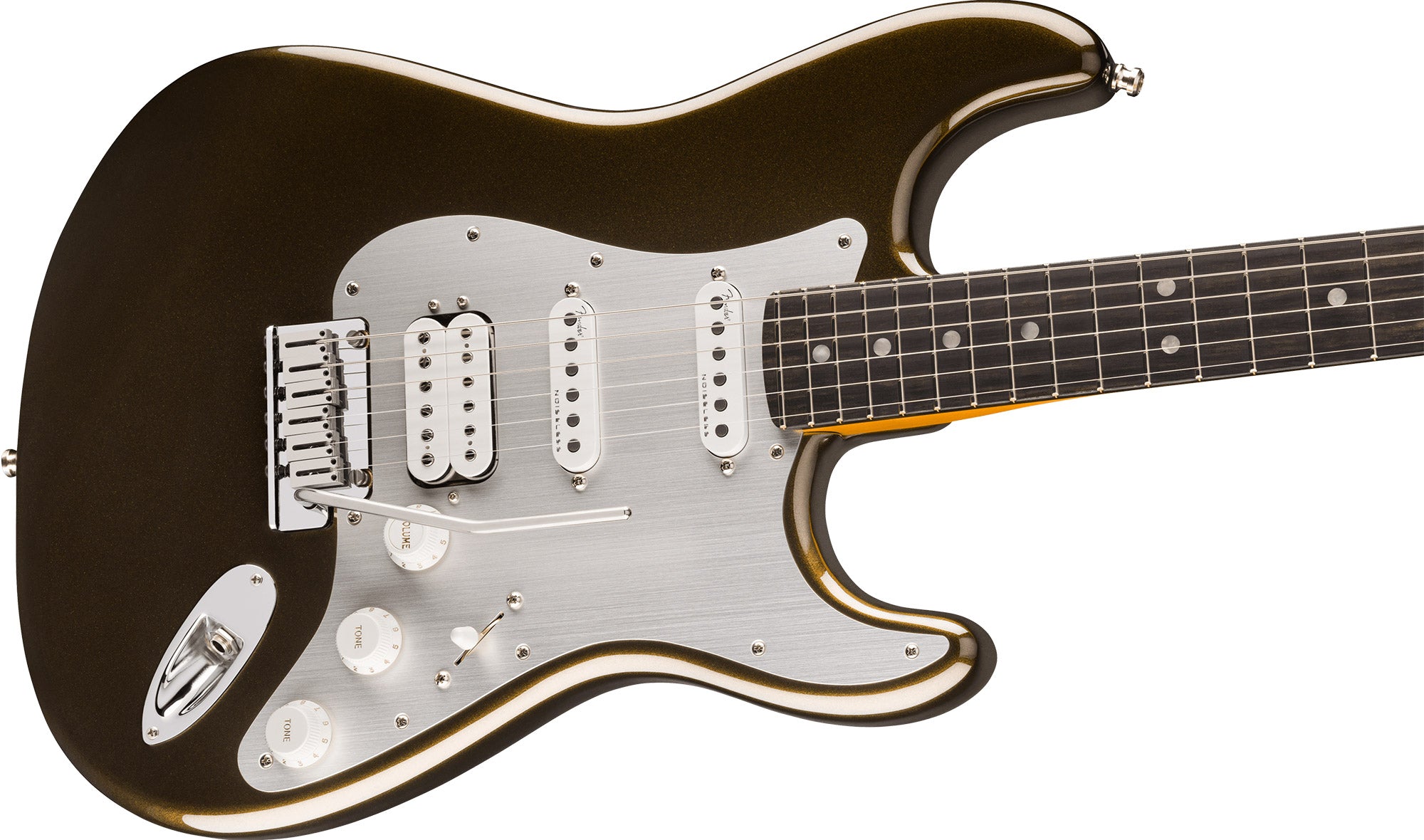 Fender American Ultra II Stratocaster HSS - Texas Tea w/ Guitar Cleaning Kit