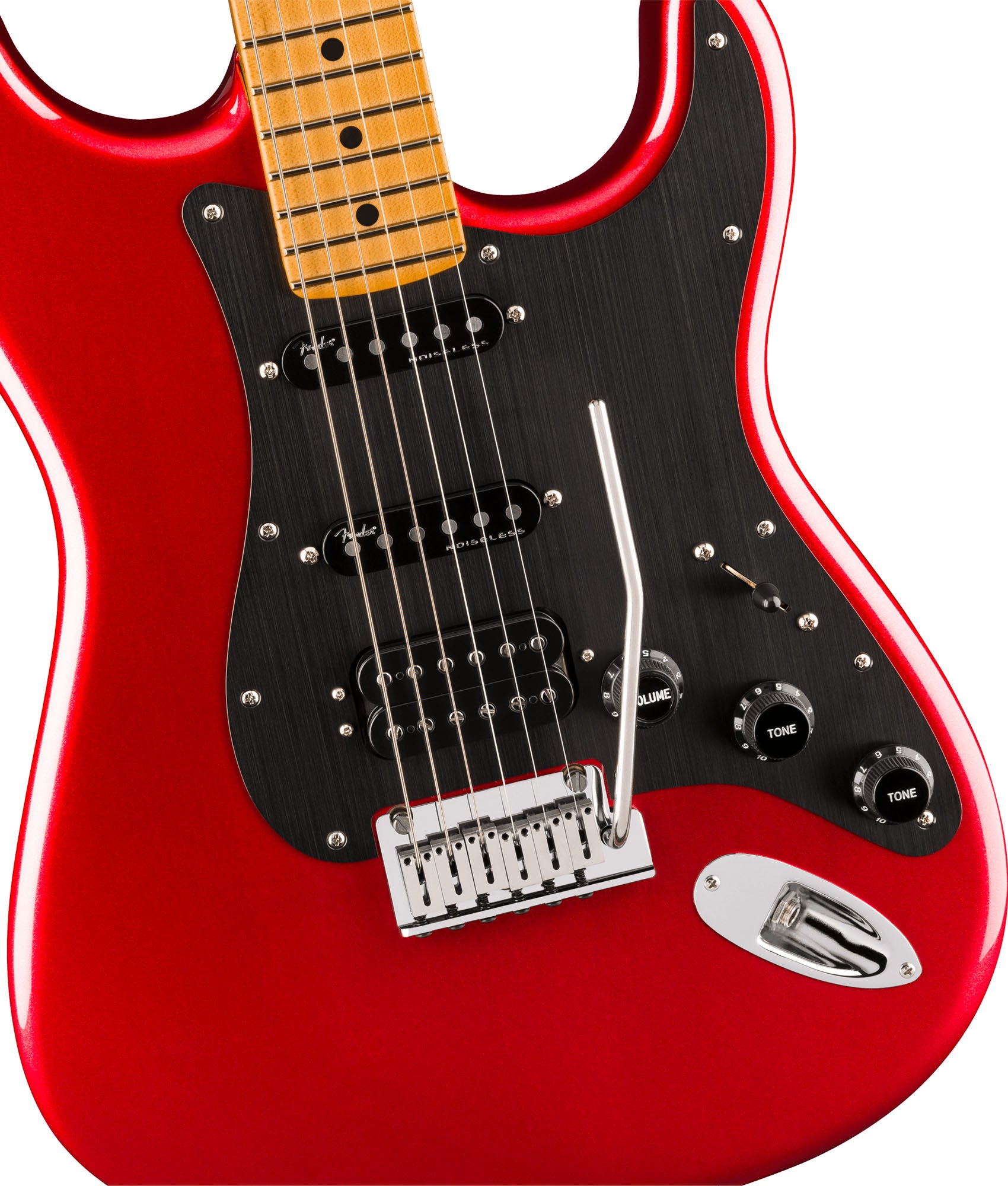Fender American Ultra II Stratocaster HSS - Sinister Red w/ Guitar Cleaning Kit