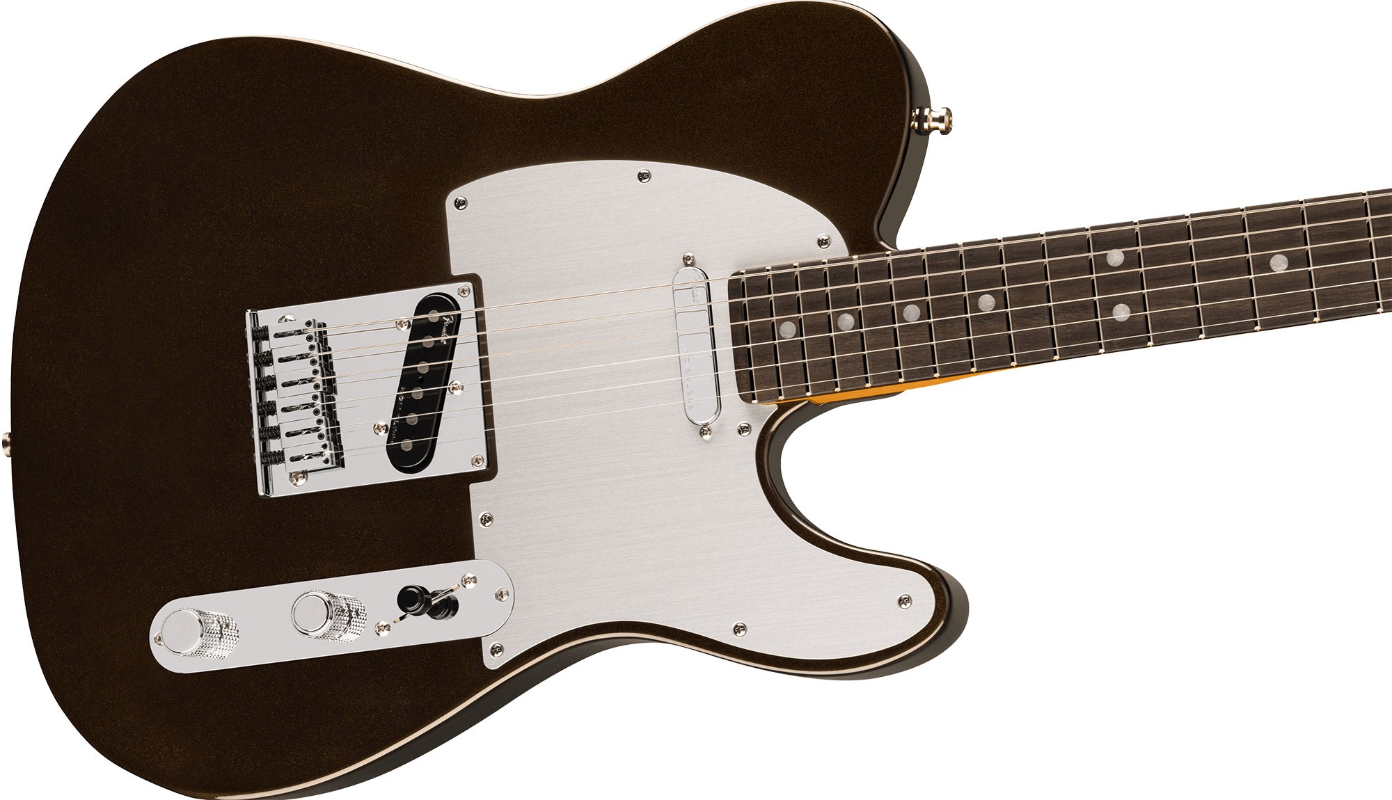 Fender American Ultra II Telecaster - Texas Tea w/ Guitar Cleaning Kit