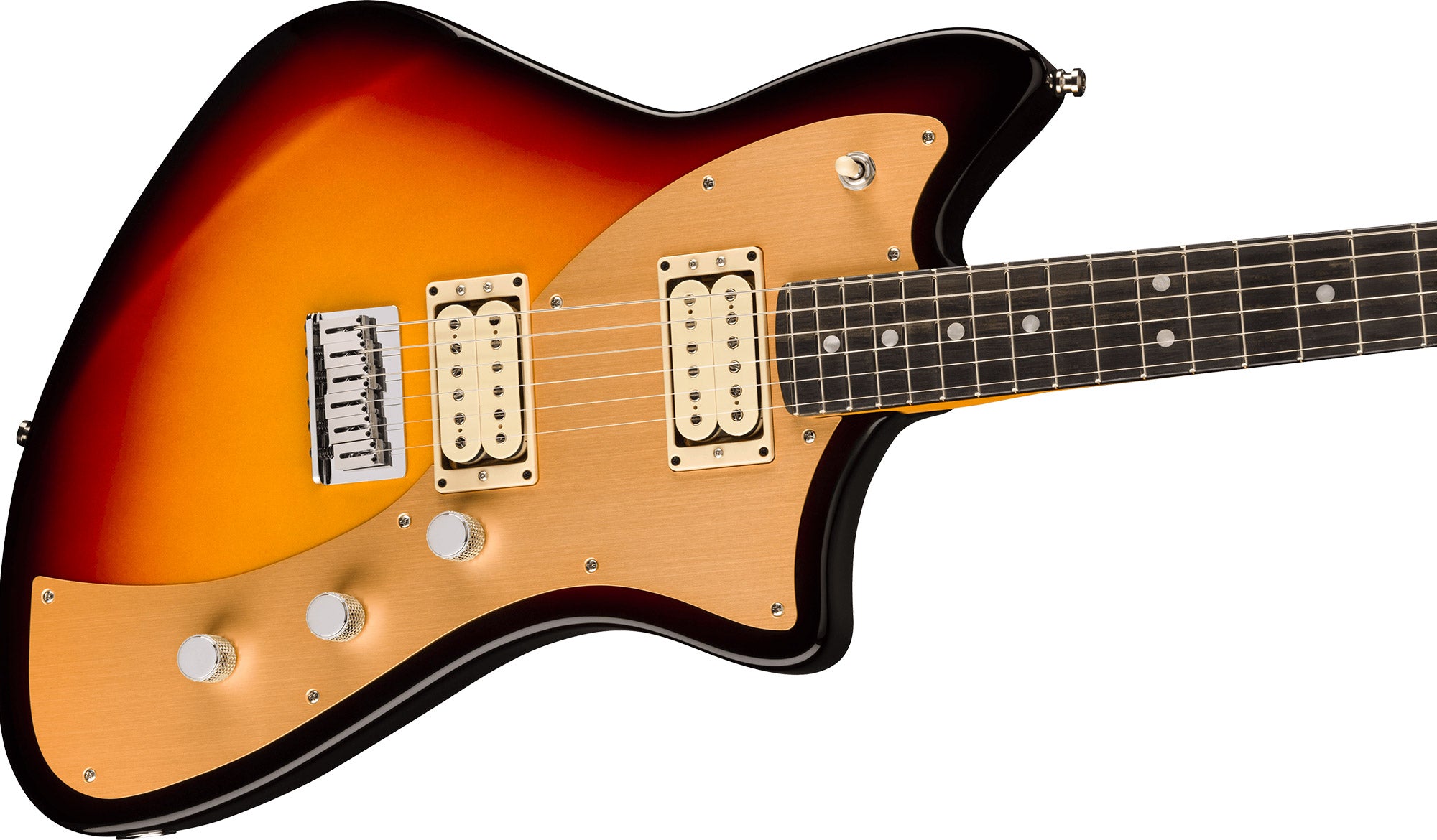 Fender American Ultra II Meteora - Ultraburst w/ Guitar Cleaning Kit
