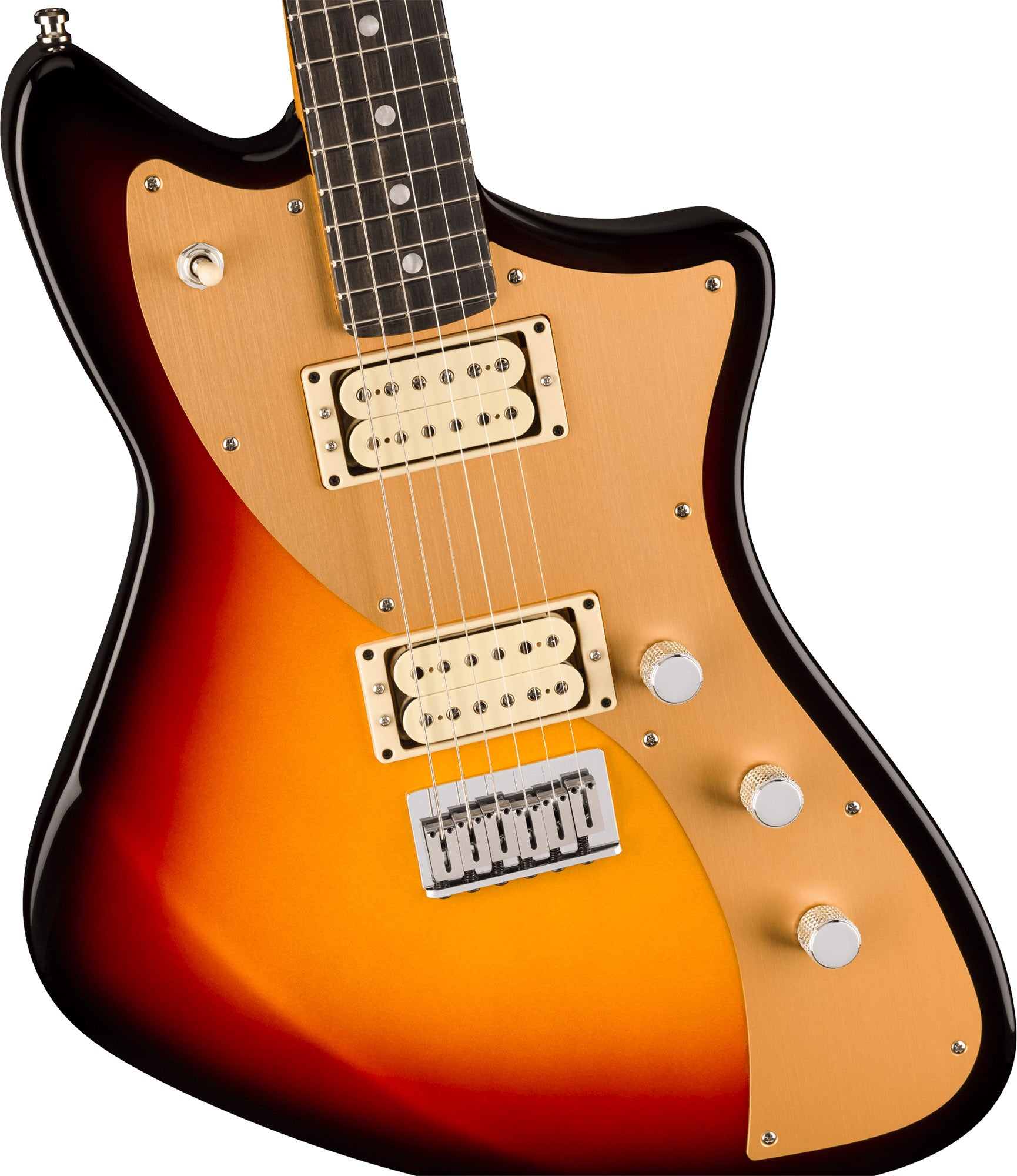 Fender American Ultra II Meteora - Ultraburst w/ Guitar Cleaning Kit