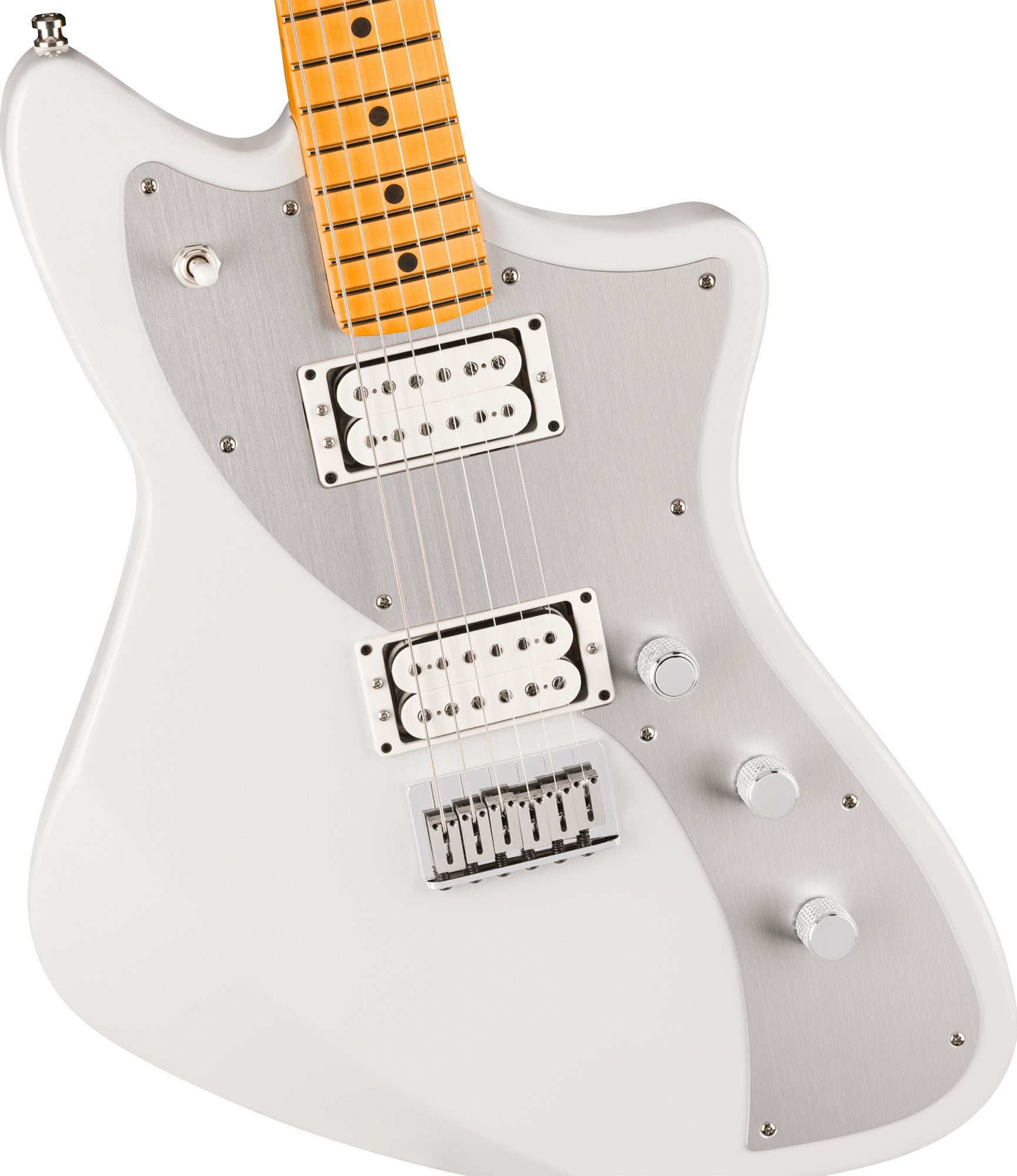 Fender American Ultra II Meteora - Avalanche w/ Guitar Cleaning Kit