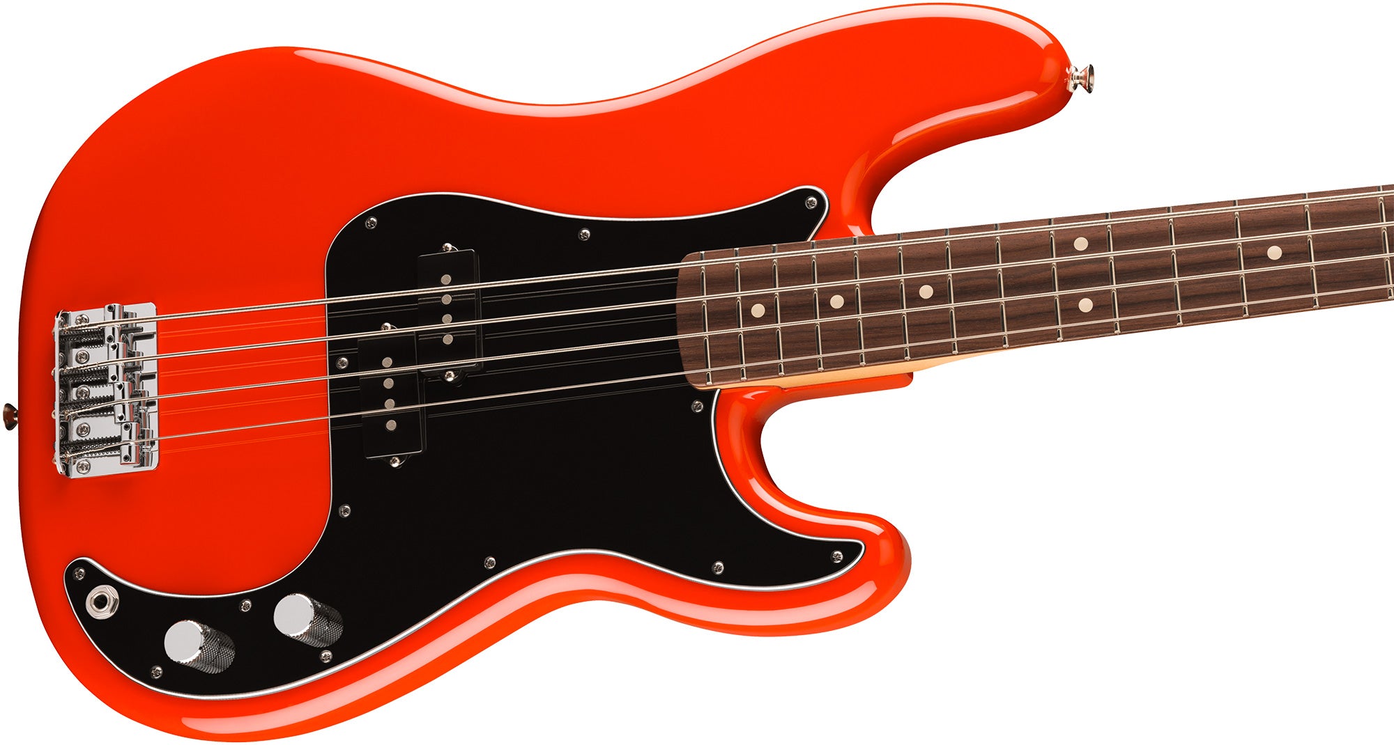 Fender Player II Precision Bass - Coral Red w/ Cleaning Kit