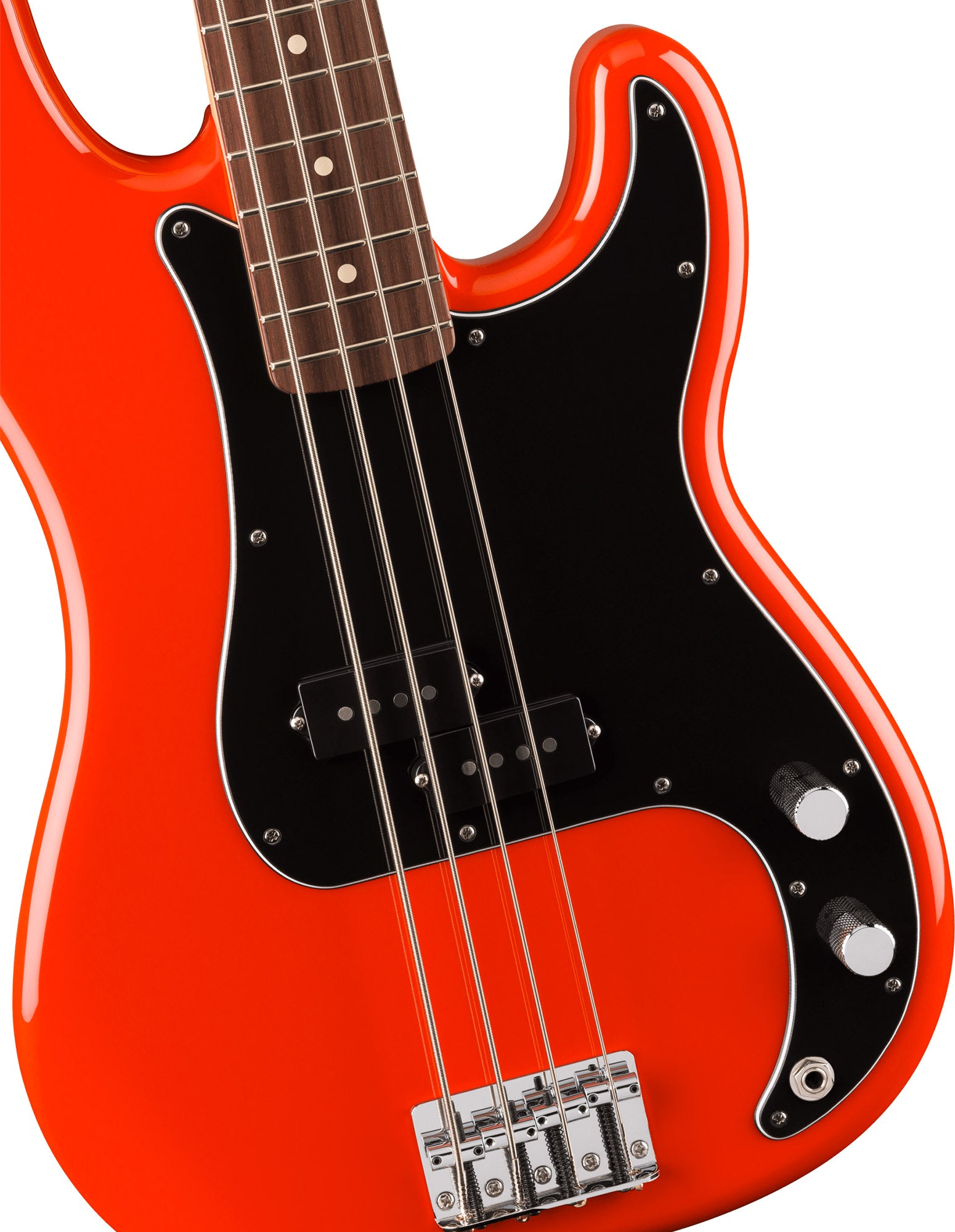 Fender Player II Precision Bass - Coral Red w/ Cleaning Kit
