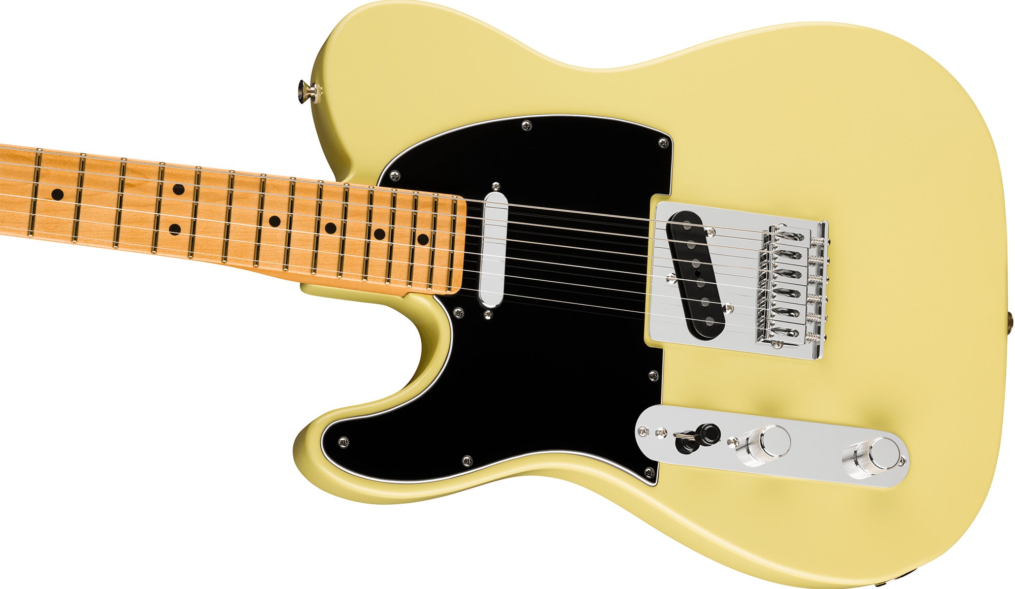 Fender Player II Telecaster, Left Handed - Hialeah Yellow w/ Cleaning Kit