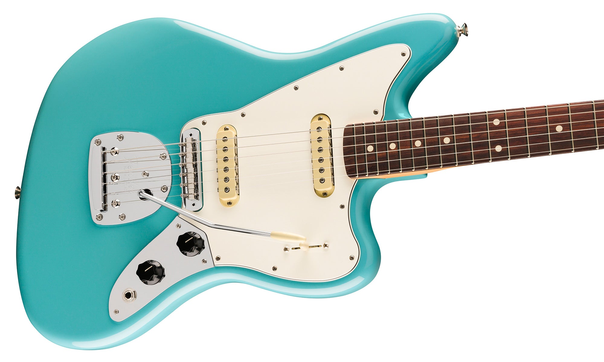 Fender Player II Jaguar - Aquatone Blue w/ Cleaning Kit