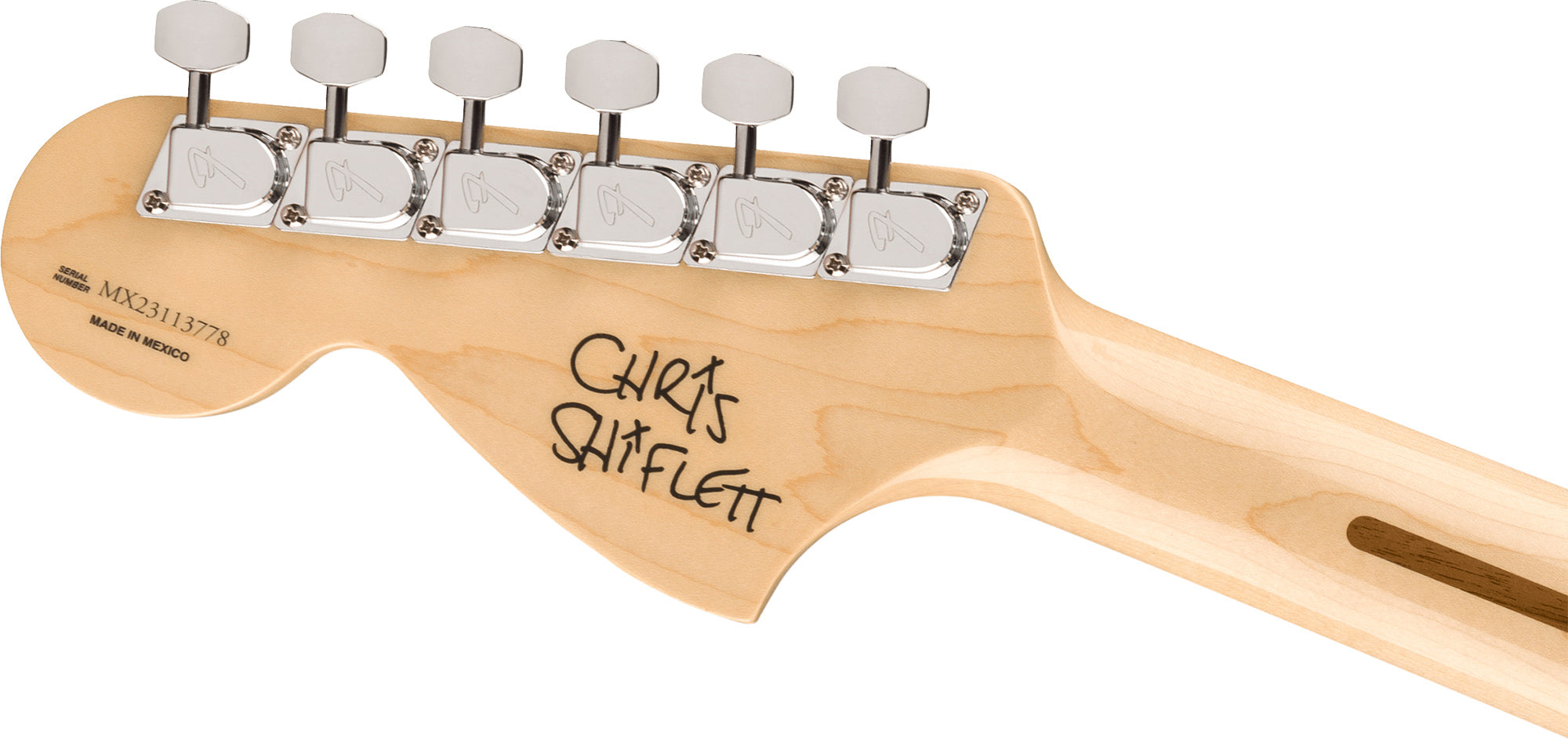 Fender Chris Shiflett Telecaster Deluxe - Shoreline Gold