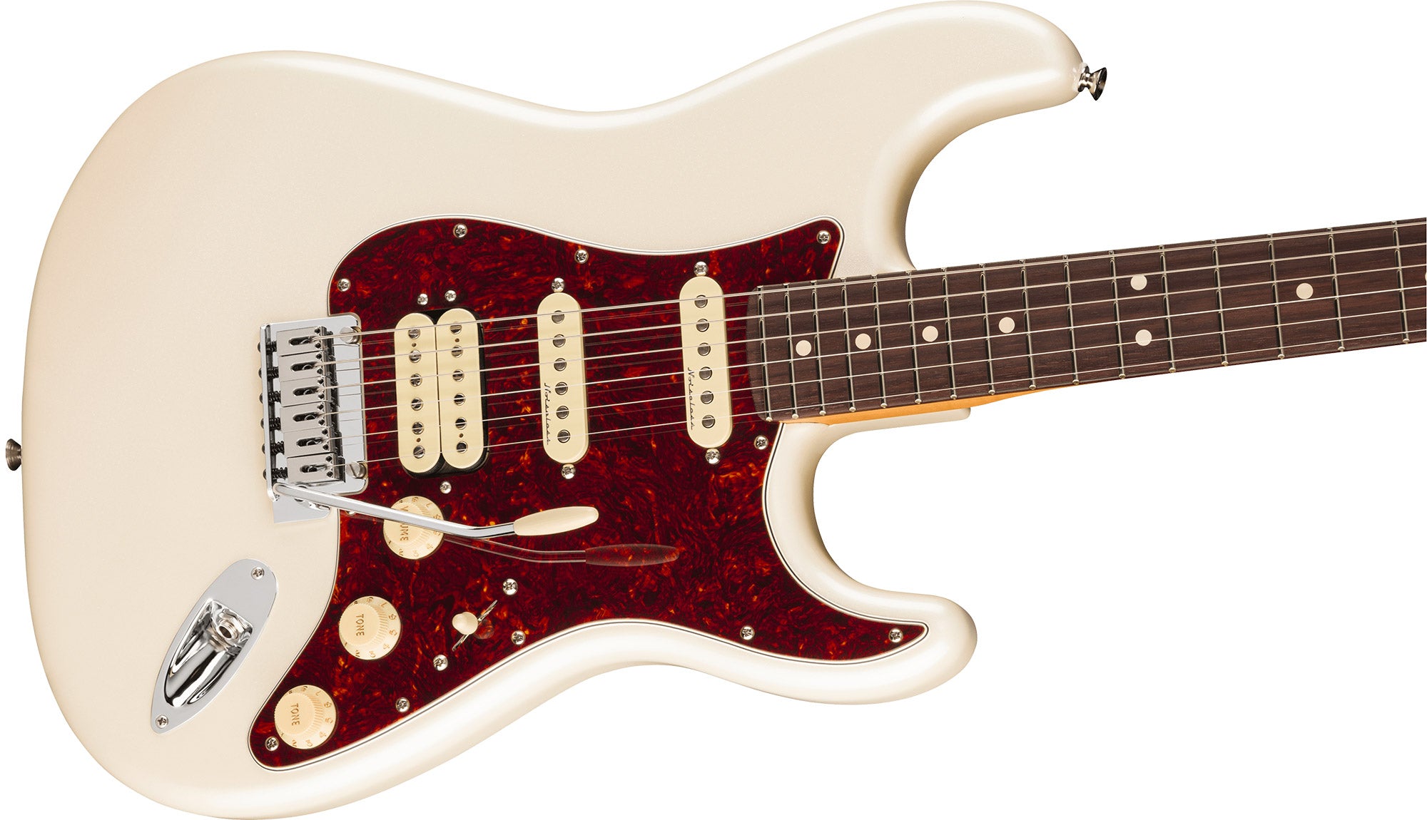 Fender Player II Modified Stratocaster HSS - Olympic Pearl w/ Cleaning Kit