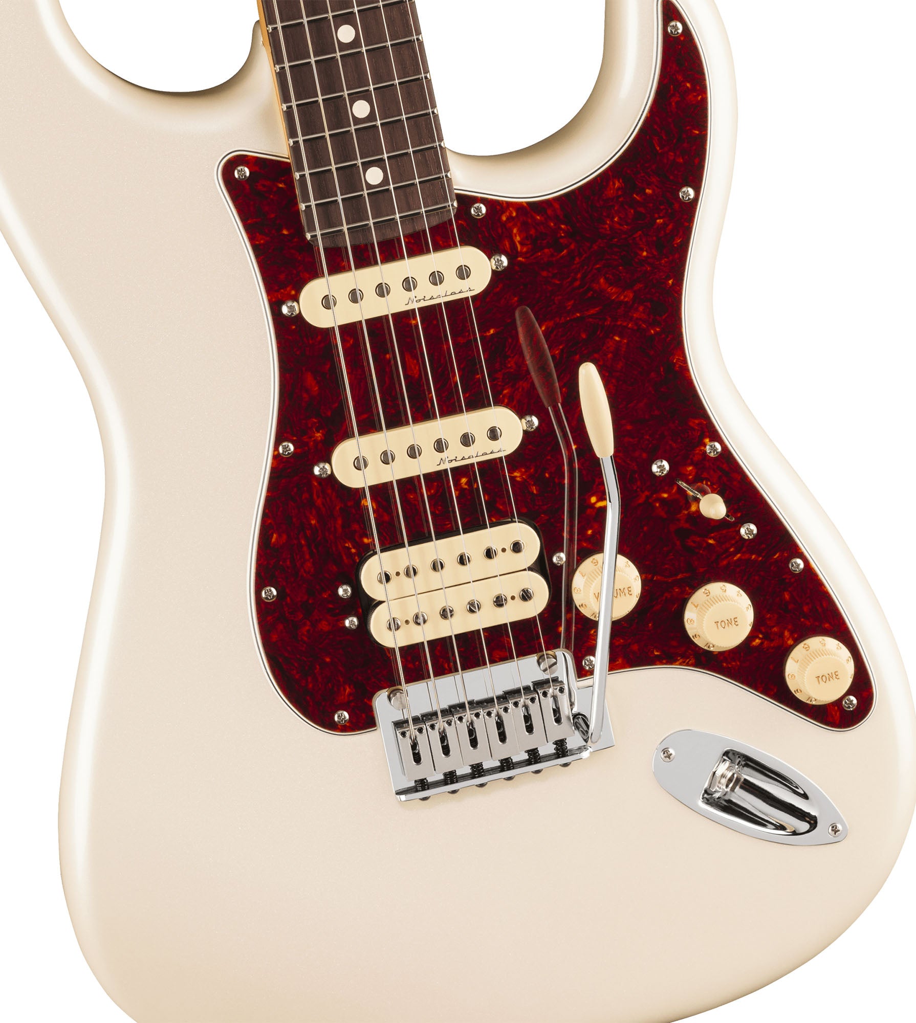 Fender Player II Modified Stratocaster HSS - Olympic Pearl w/ Cleaning Kit