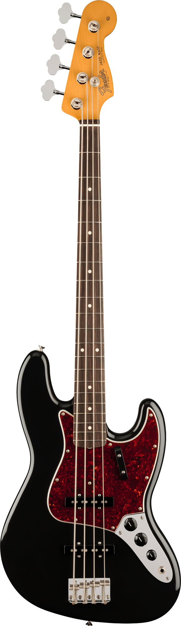 Fender Vintera II '60s Jazz Bass - Black w/ Gig Bag
