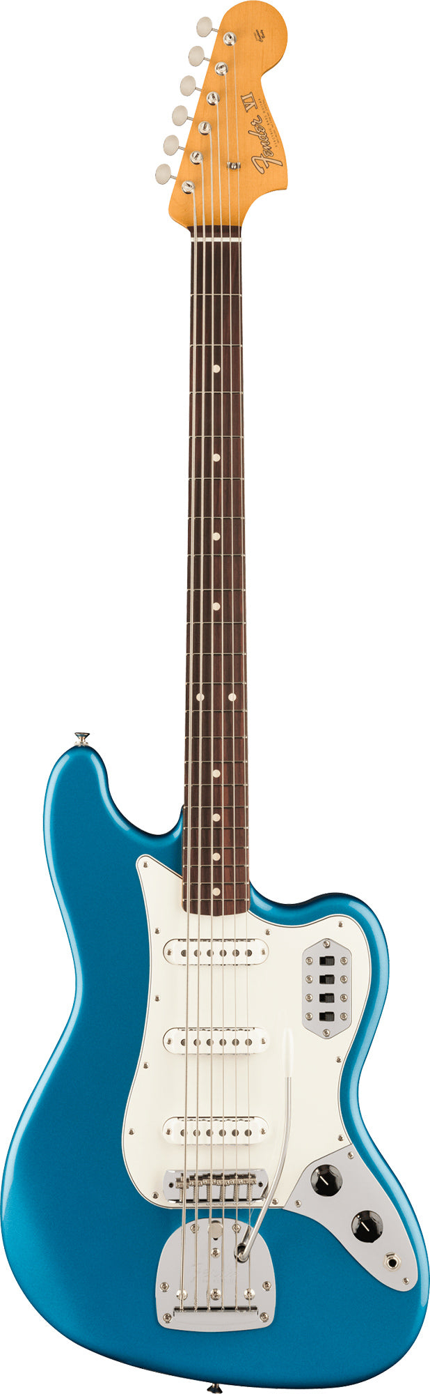 Fender Vintera II '60s Bass VI - Lake Placid Blue w/ Gig Bag