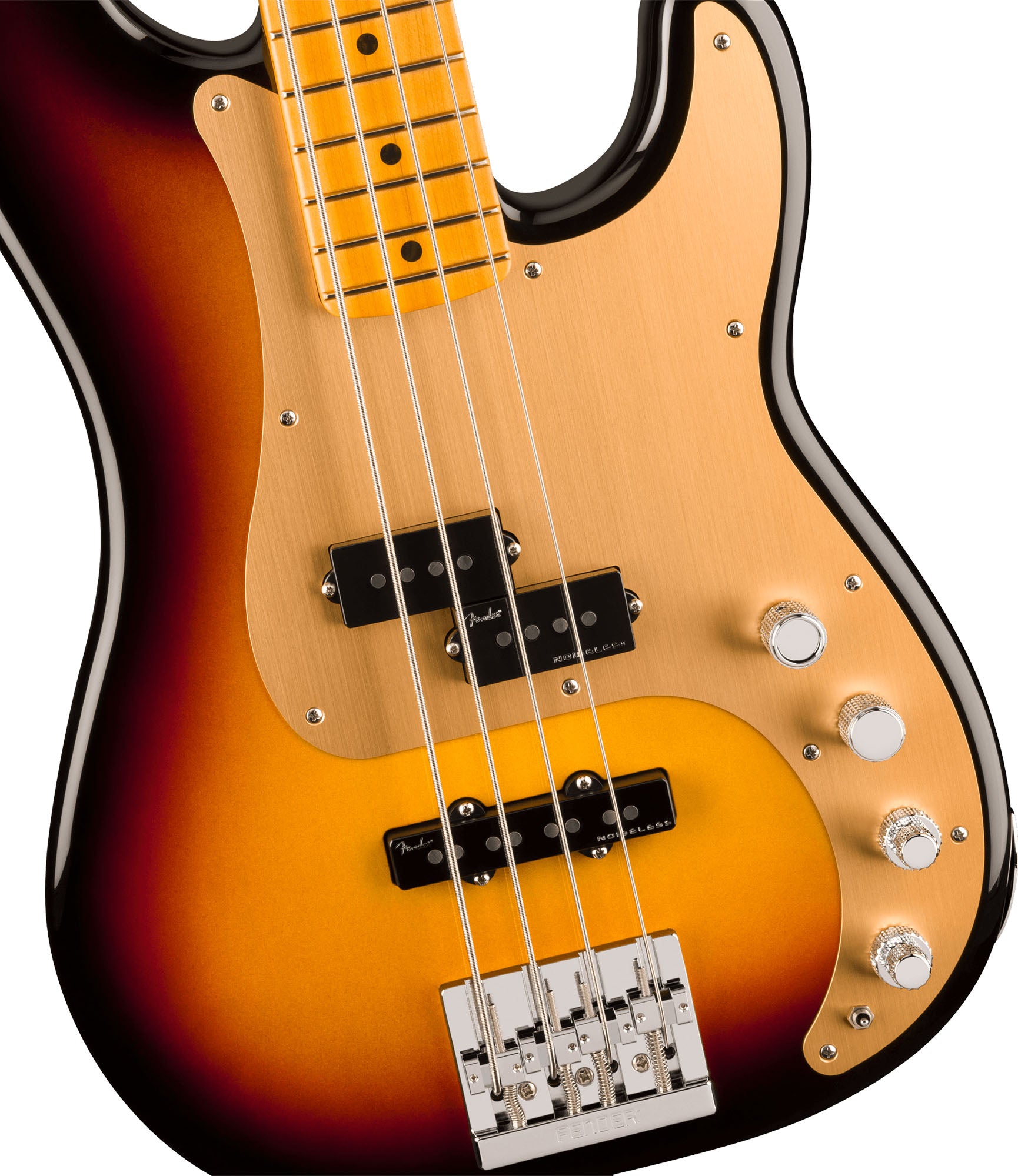Fender American Ultra II Precision Bass - Ultraburst w/ Guitar Cleaning Kit