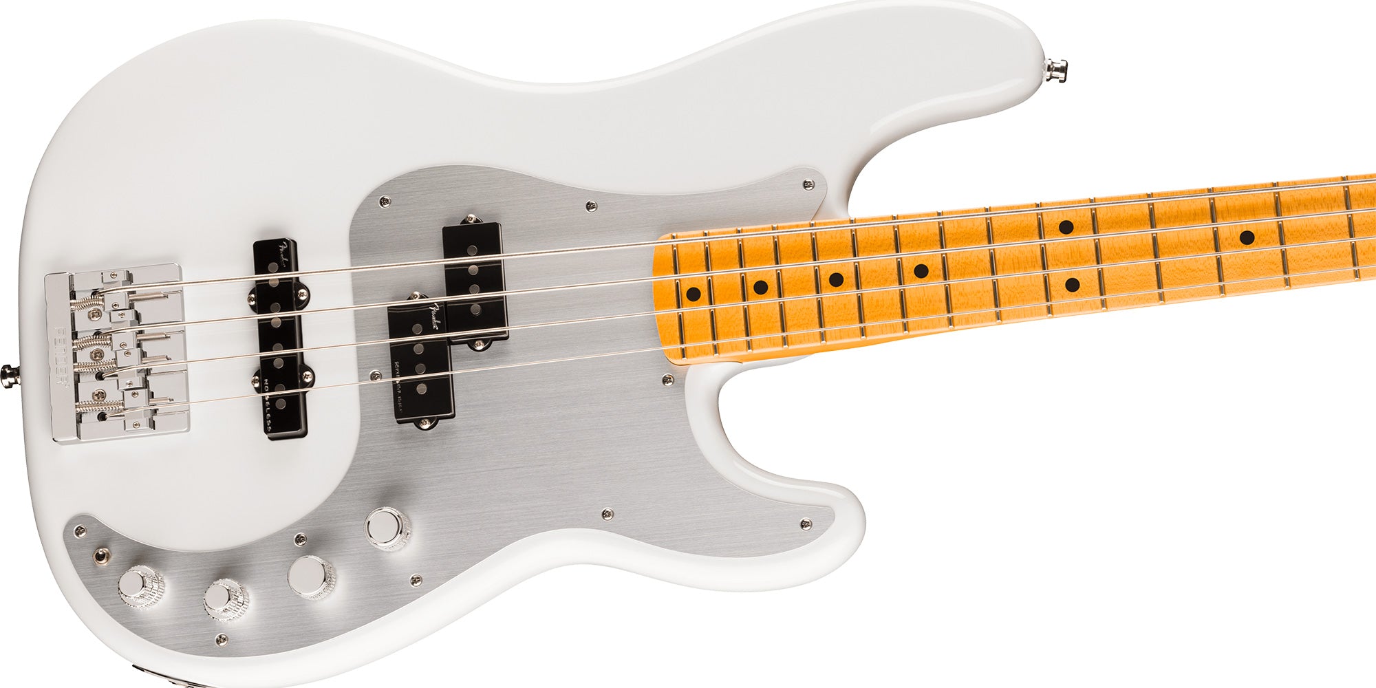 Fender American Ultra II Precision Bass - Avalanche w/ Guitar Cleaning Kit