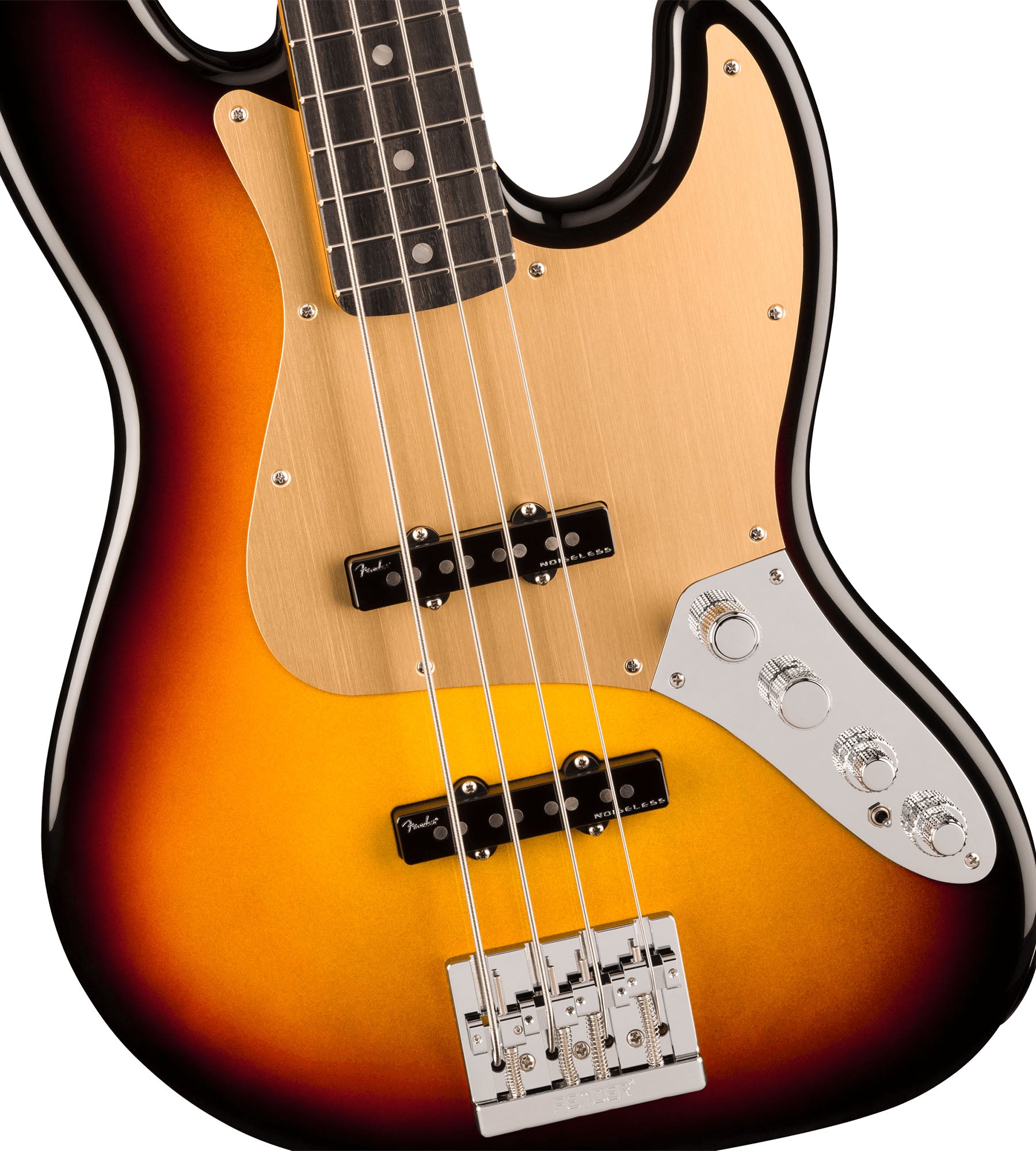 Fender American Ultra II Jazz Bass - Ultraburst w/ Guitar Cleaning Kit