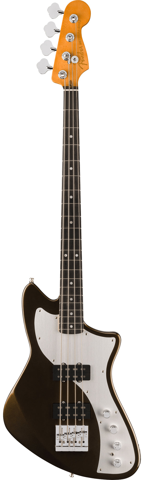 Fender American Ultra II Meteora Bass - Texas Tea w/ Guitar Cleaning Kit