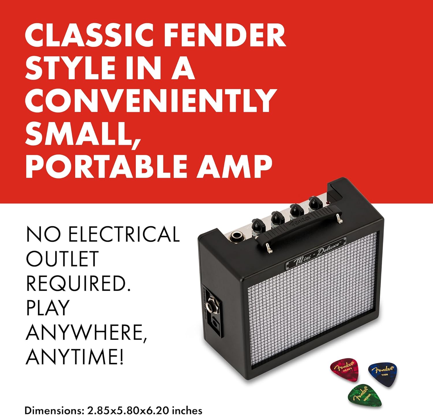 Fender MD20 Mini Deluxe Guitar Combo Amplifier