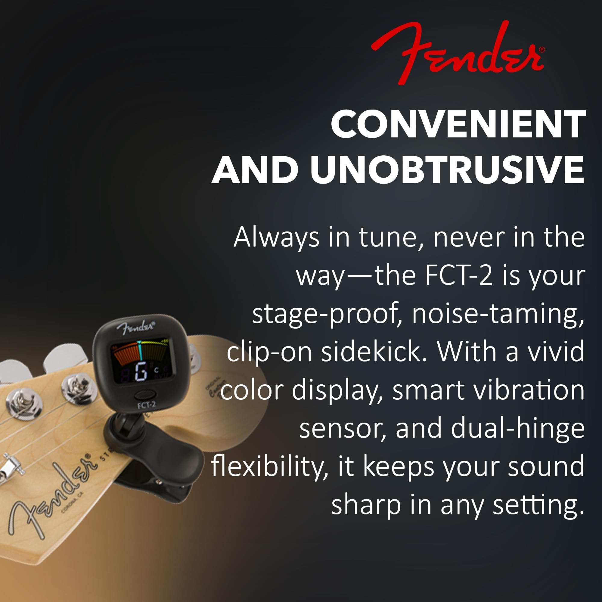 Fender FCT-2 Professional Clip-On Tuner