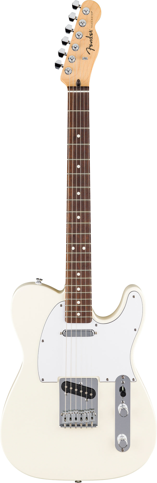 Fender Standard Telecaster - Olympic White w/ Guitar Cleaning Kit