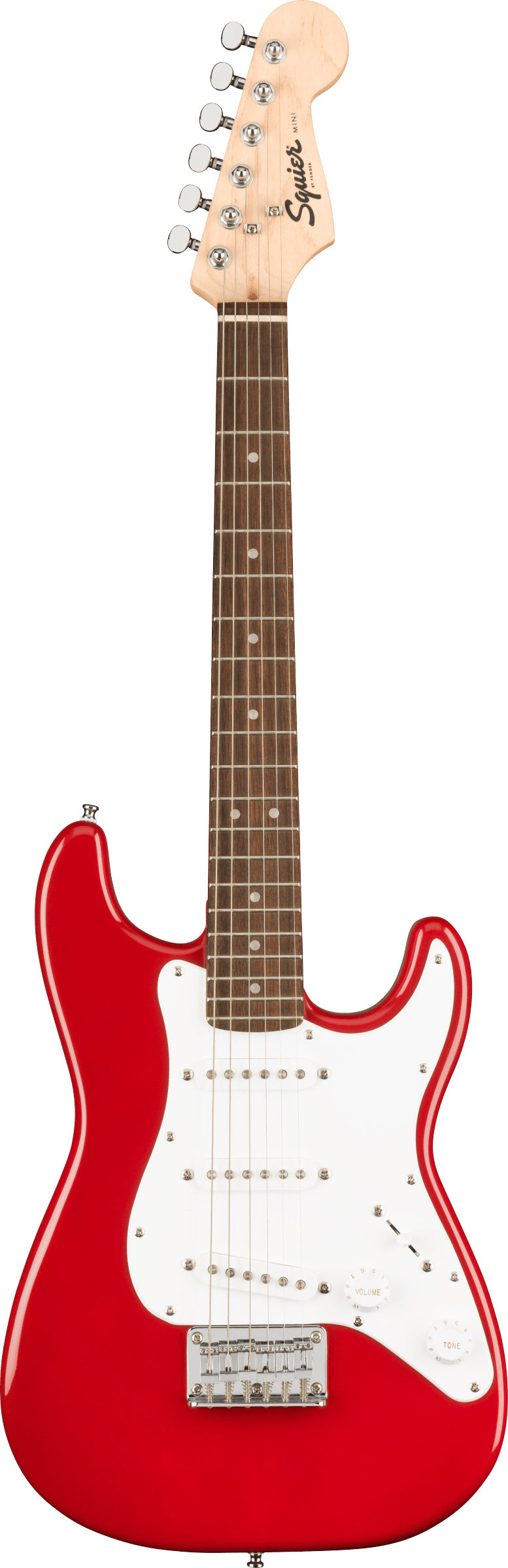 Fender Squier 3/4-Size Kids Mini Strat Electric Guitar - Dakota Red