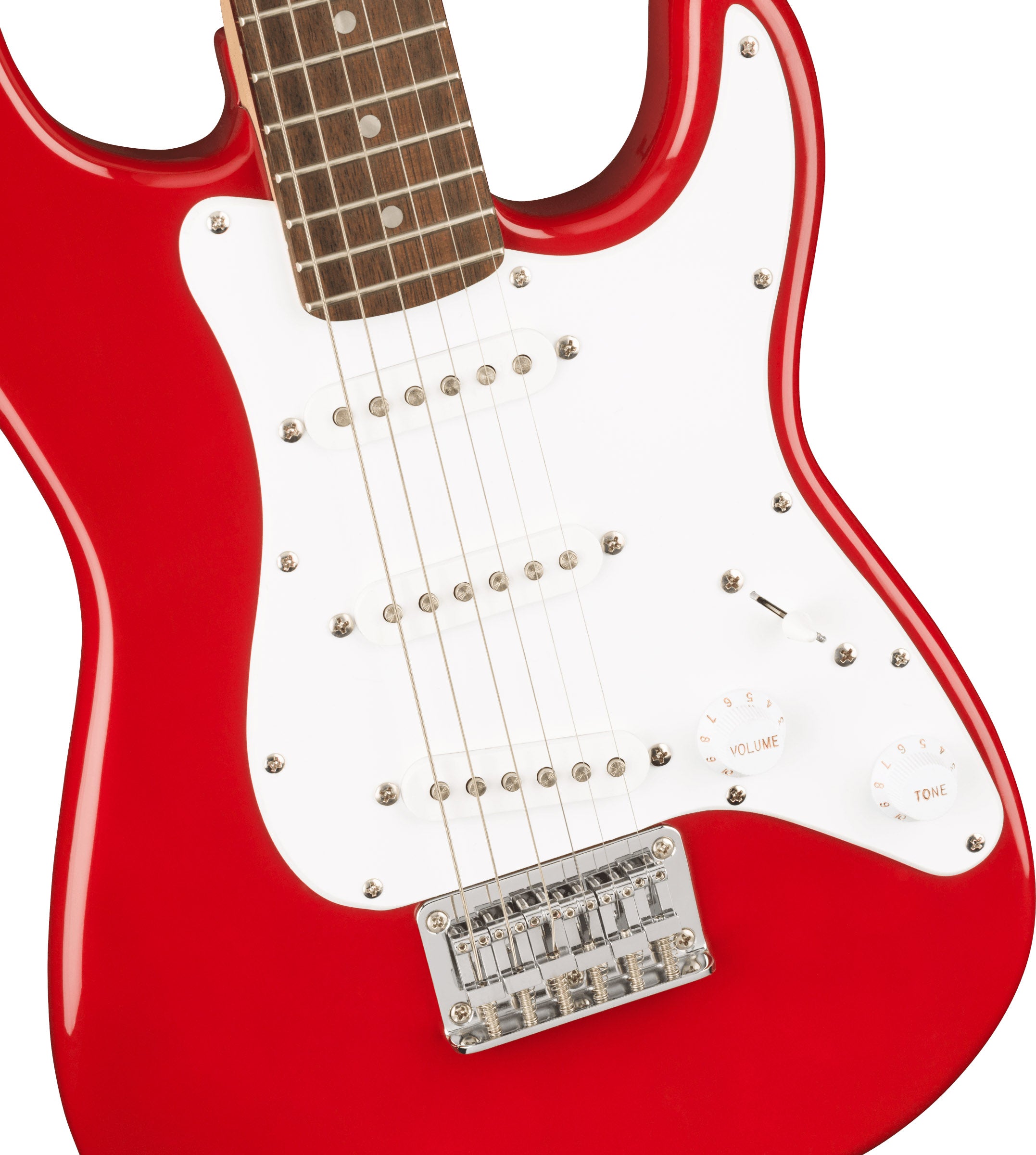 Fender Squier 3/4-Size Kids Mini Strat Electric Guitar - Dakota Red