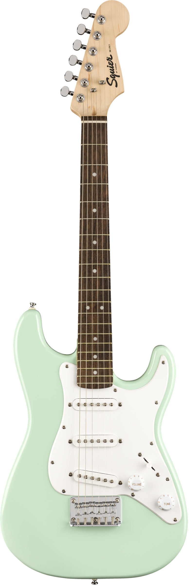 Fender Squier 3/4-Size Kids Mini Strat Electric Guitar - Surf Green