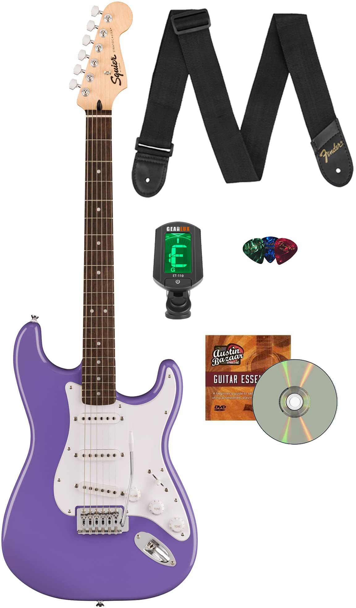 Fender Squier Sonic Stratocaster - Ultraviolet w/ Tuner