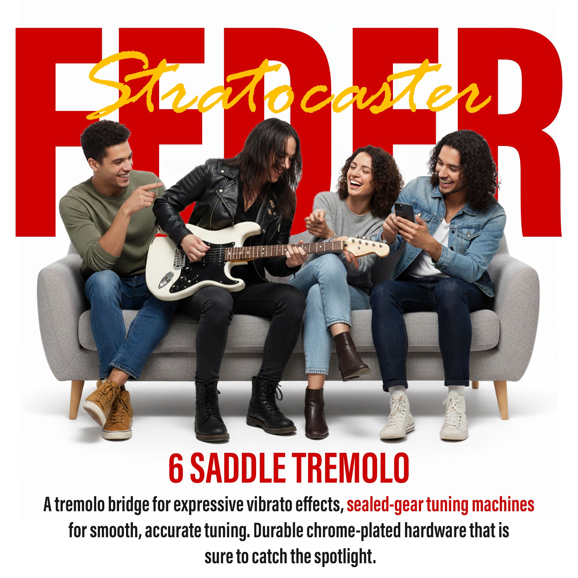 Fender Squier Sonic Stratocaster - Arctic White