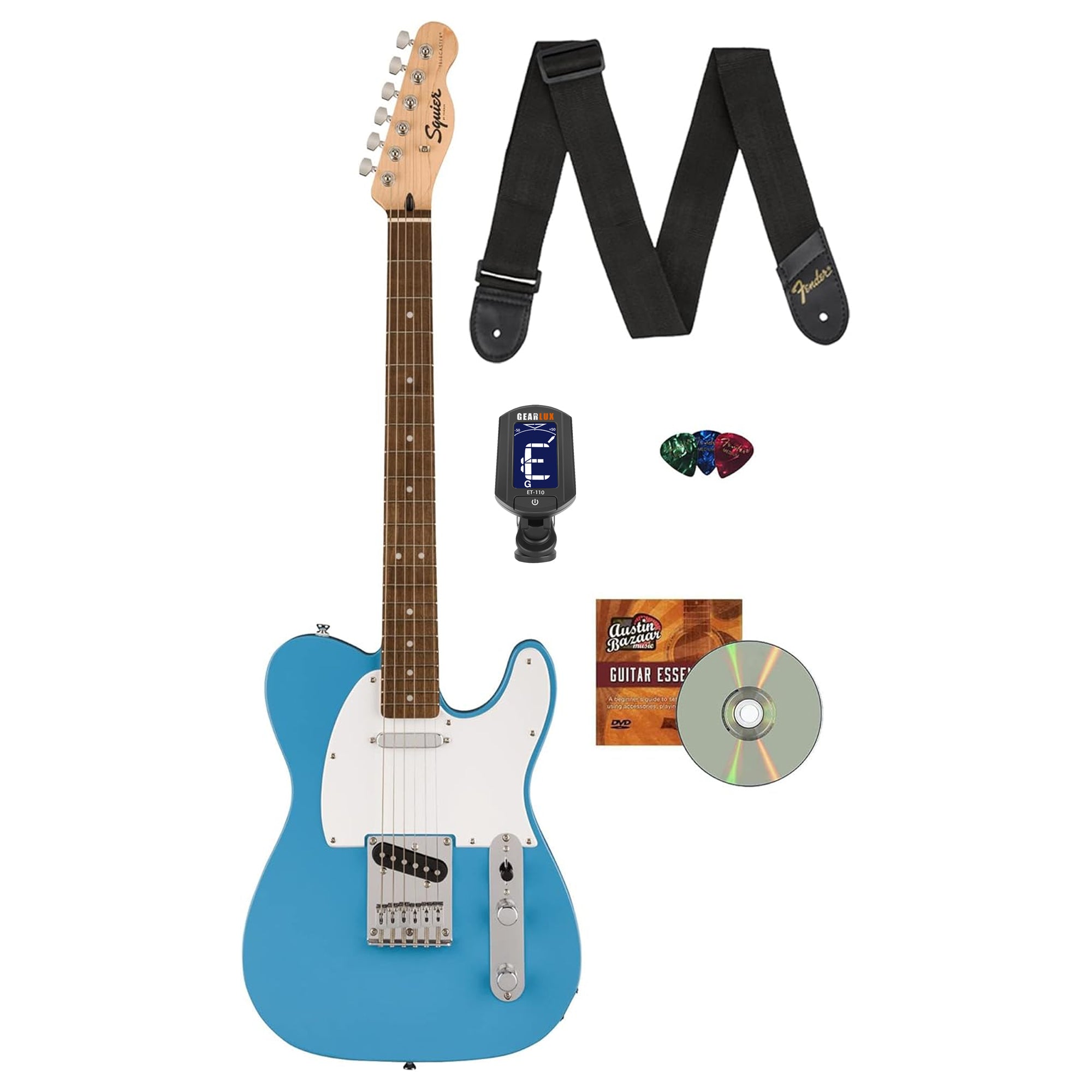 Fender Squier Sonic Telecaster - California Blue w/ Tuner