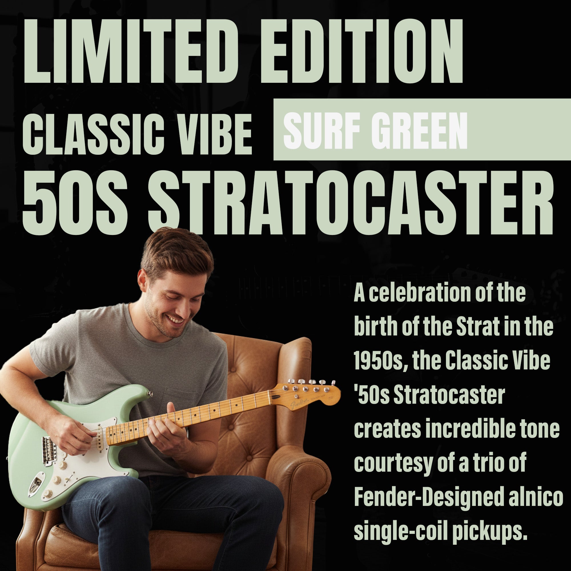 Fender Squier Classic Vibe '50s Stratocaster - Surf Green