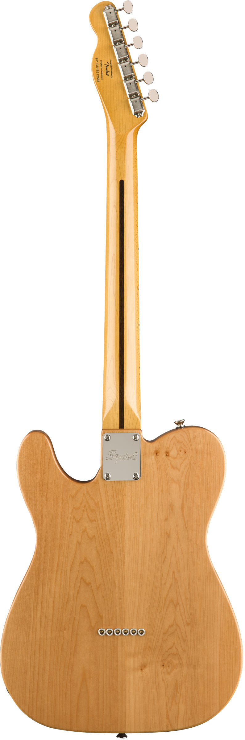 Fender Squier Classic Vibe '70s Telecaster Thinline - Natural w/ Gig Bag