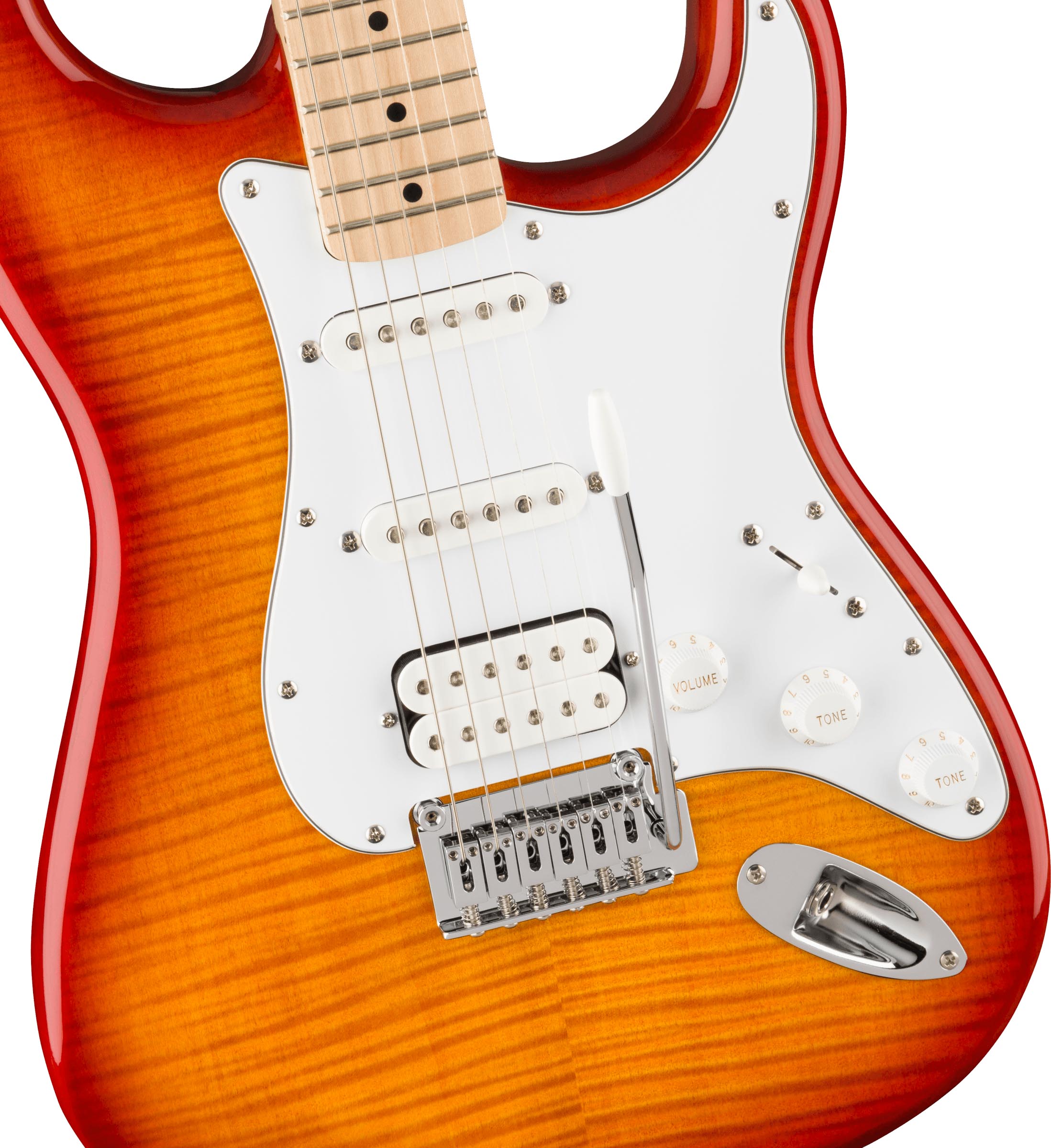 Fender Squier Affinity Stratocaster FMT HSS - Sienna Sunburst w/ Gig Bag