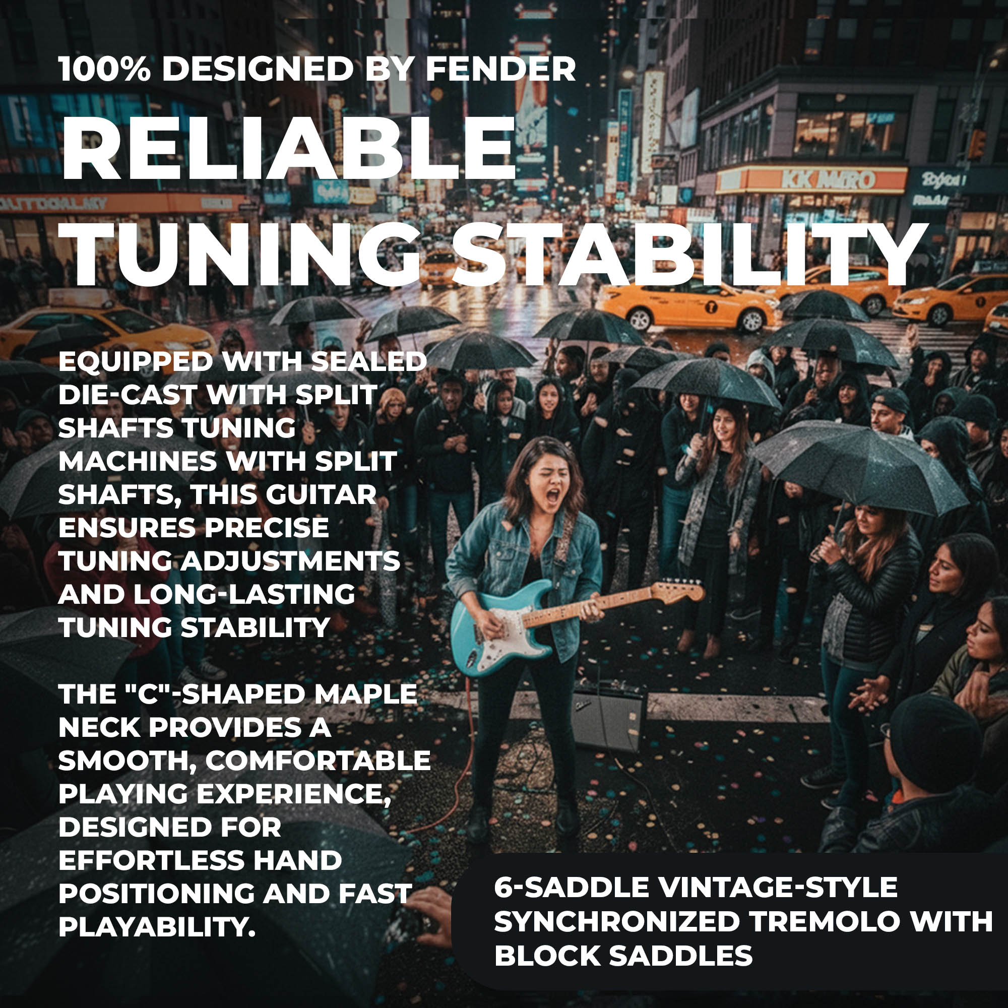 Fender Squier Stratocaster - Daphne Blue