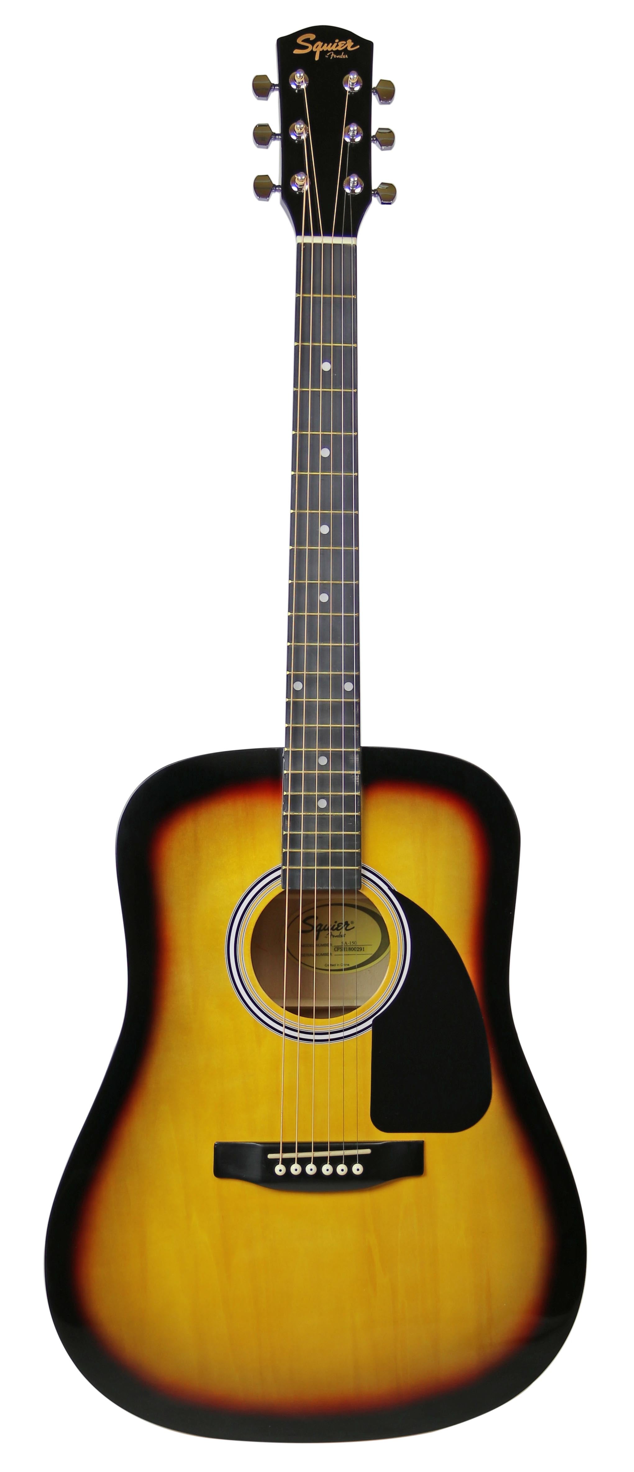 Fender Squier Dreadnought Acoustic Guitar - Sunburst – Austin Bazaar