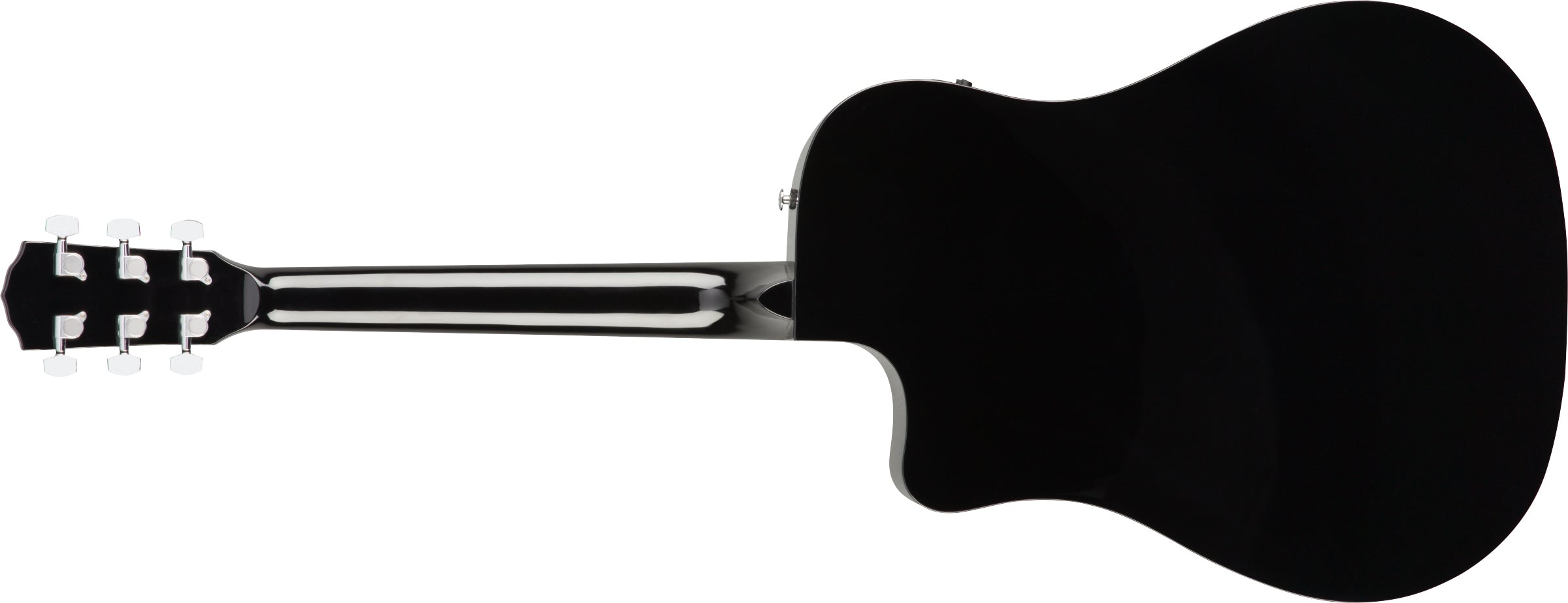 Fender CD-60SCE Solid Top Dreadnought Acoustic-Electric Guitar - Black