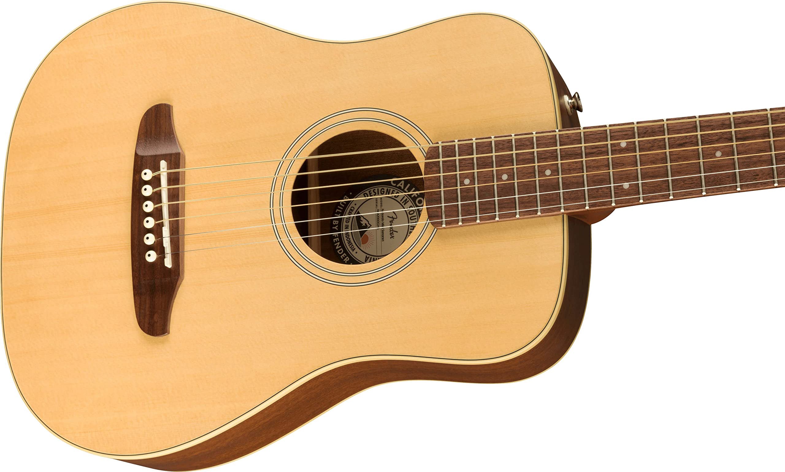 Fender Redondo Mini Acoustic Guitar - Natural