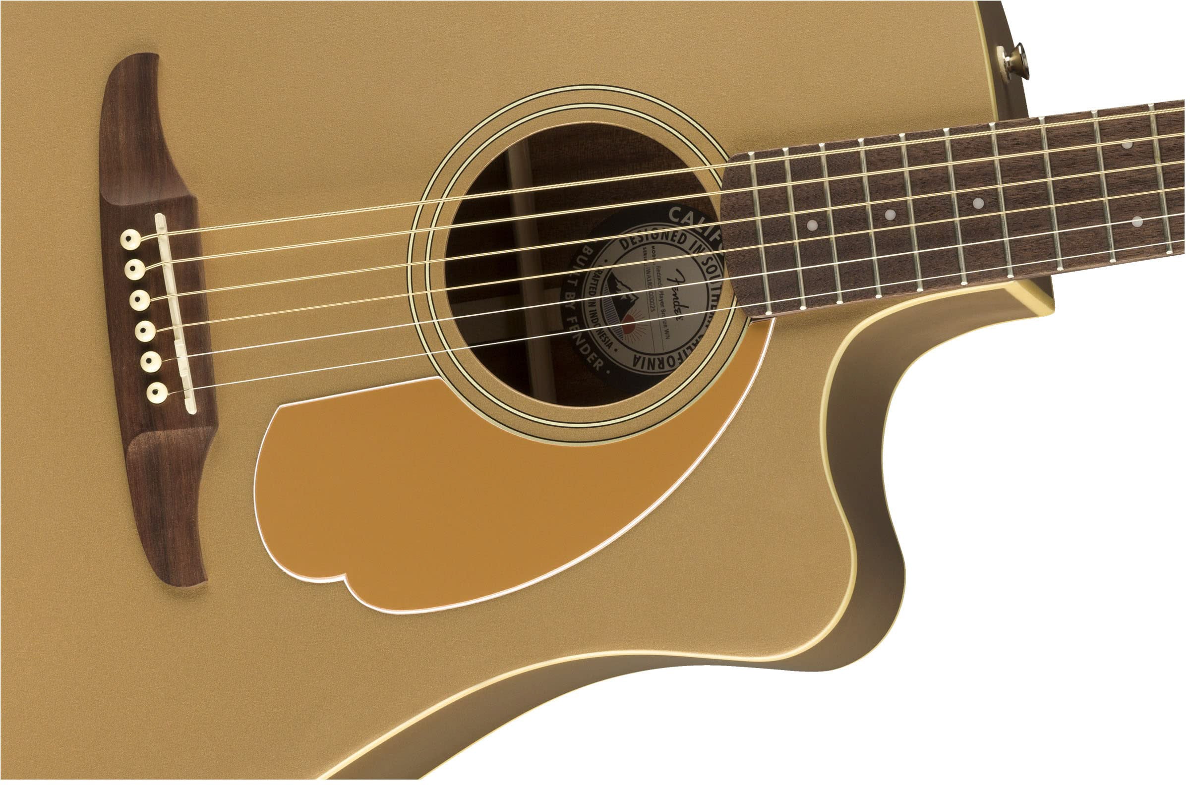 Fender Redondo Player Acoustic-Electric Guitar - Bronze Satin