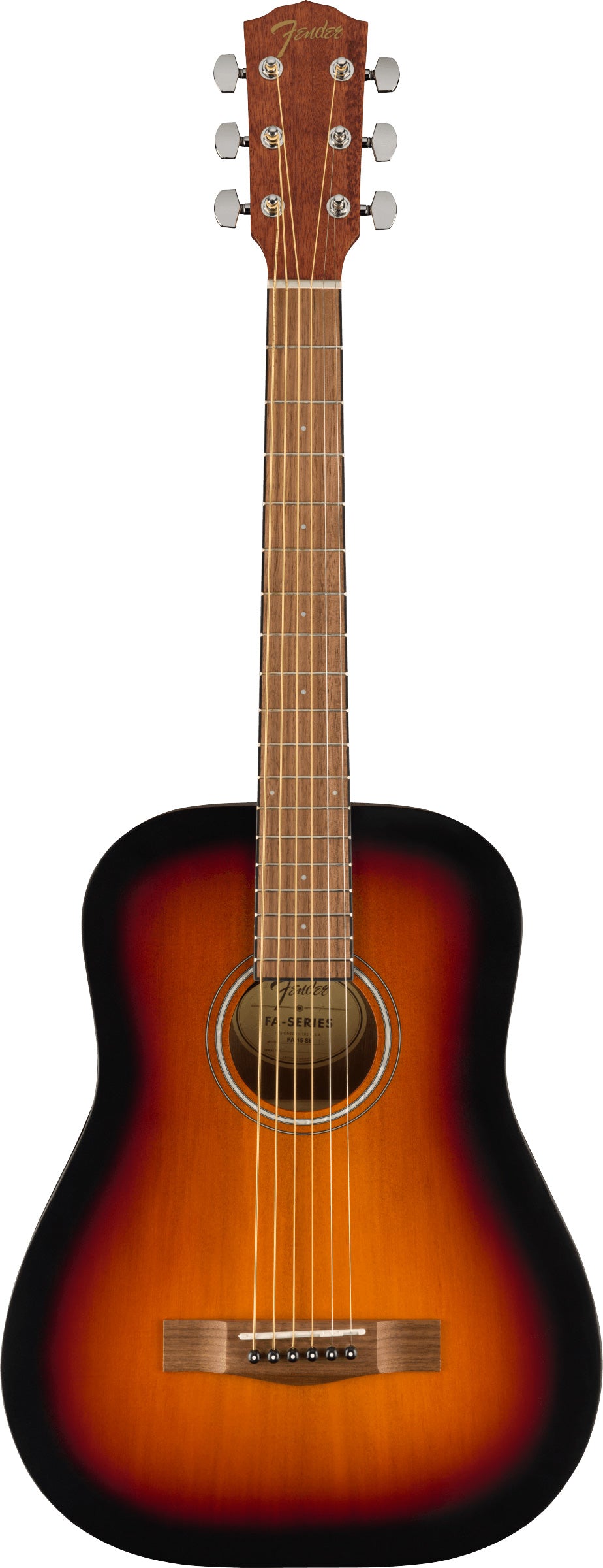 Fender FA-15 3/4-Scale Kids Steel String Acoustic Guitar - Sunburst