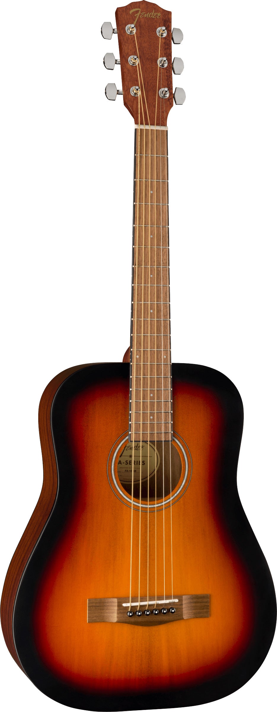 Fender FA-15 3/4-Scale Kids Steel String Acoustic Guitar - Sunburst