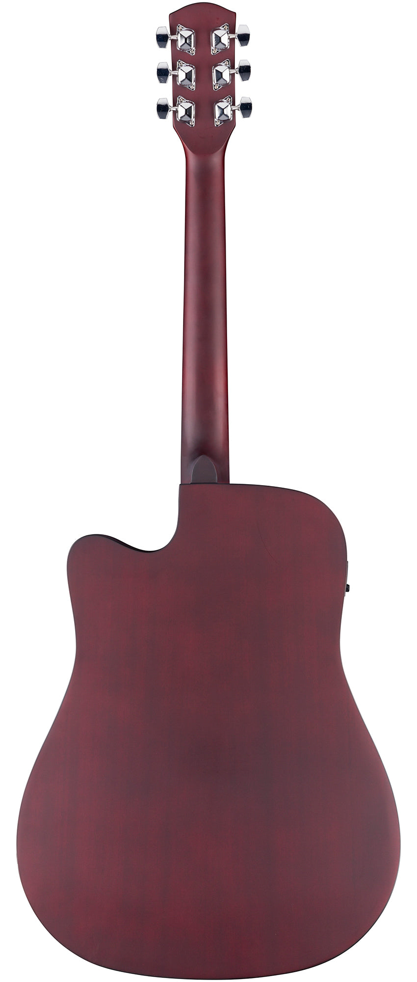 Fender FA Series Dreadnought Acoustic-Electric Guitar - Crimson Red w/ Hard Case