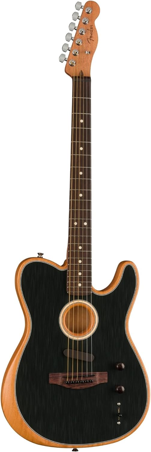 Fender Acoustasonic Player Telecaster - Brushed Black