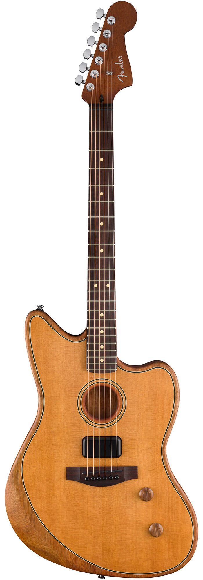 Fender Acoustasonic Standard Jazzmaster - Aged Natural