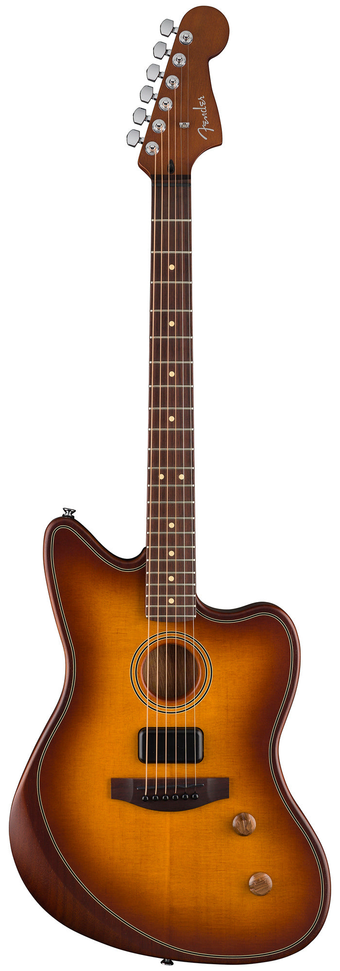 Fender Acoustasonic Standard Jazzmaster - Honey Burst